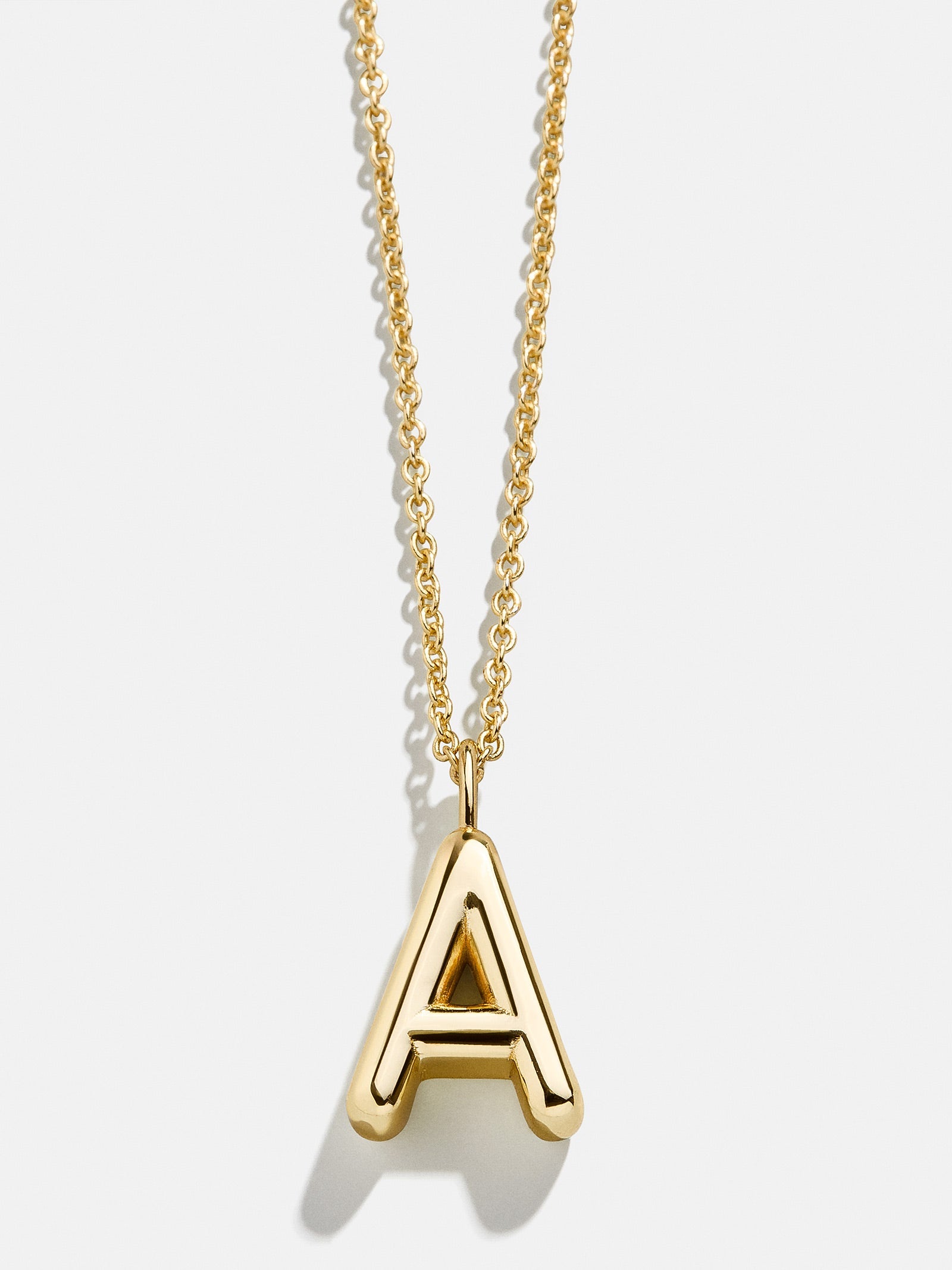 Classic 18K Gold Initial Necklace - 18K Gold