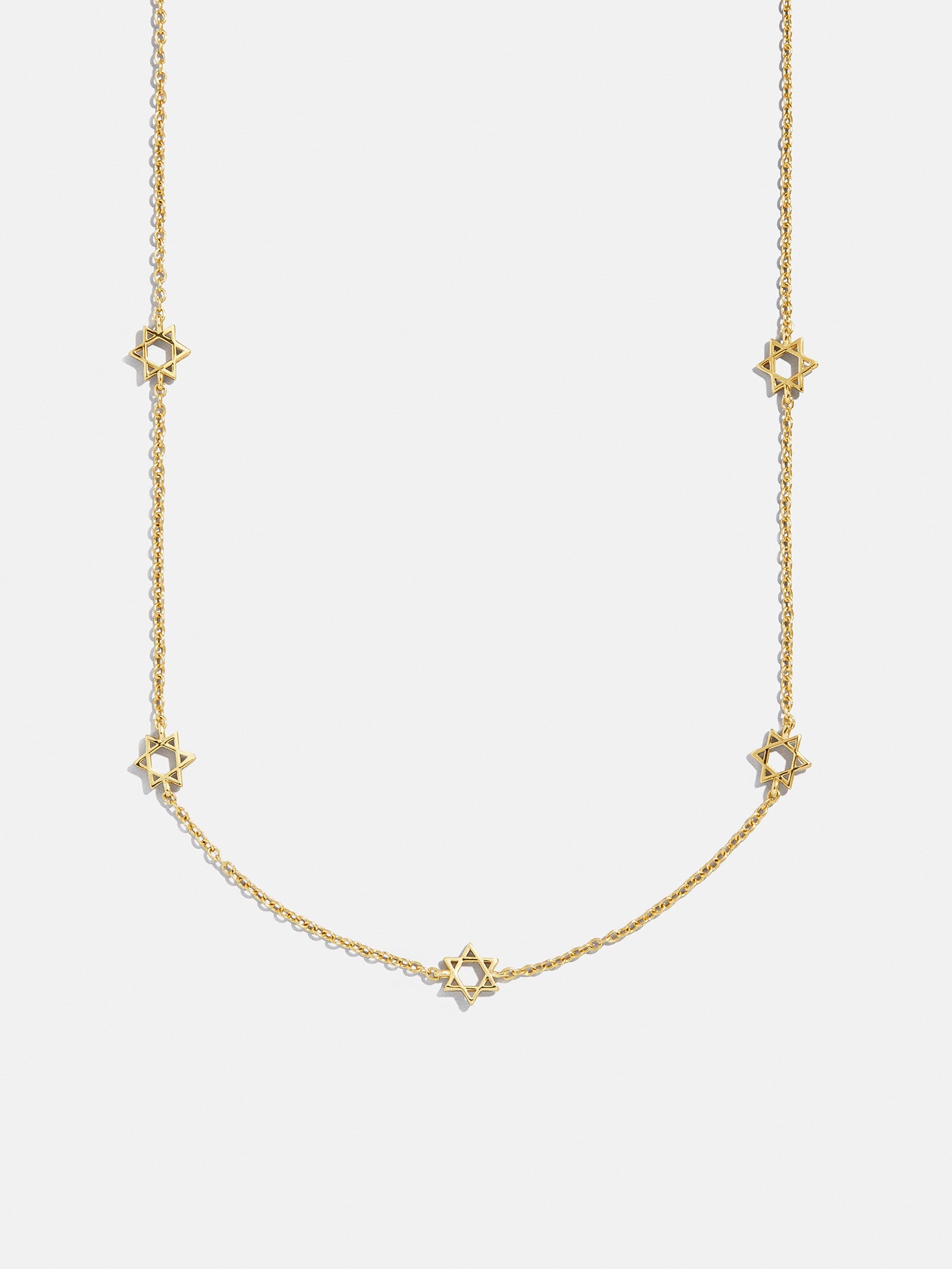 18K Gold Star of David Necklace - Star of David