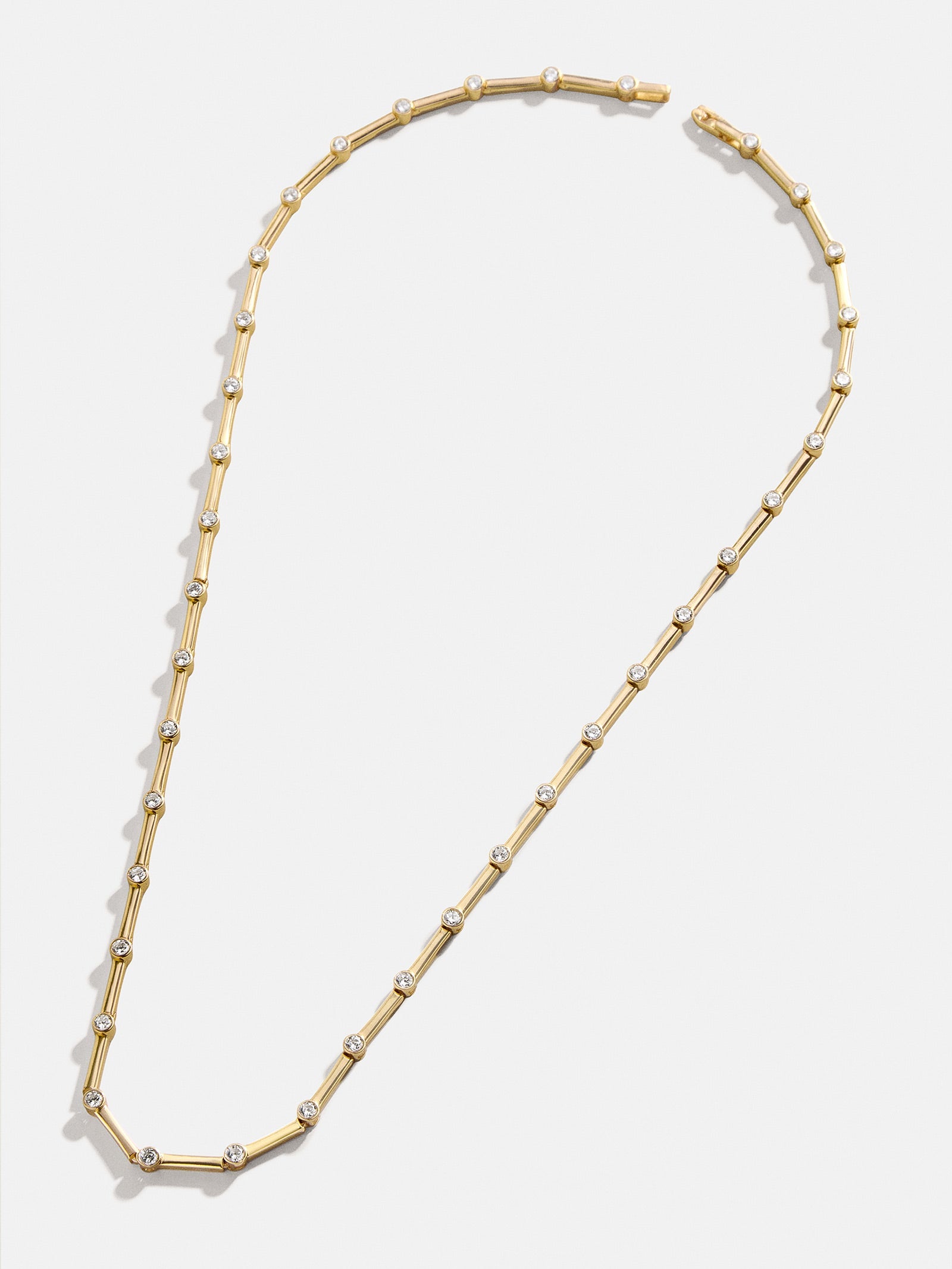 18K Gold Eve Necklace - Gold/Pavé