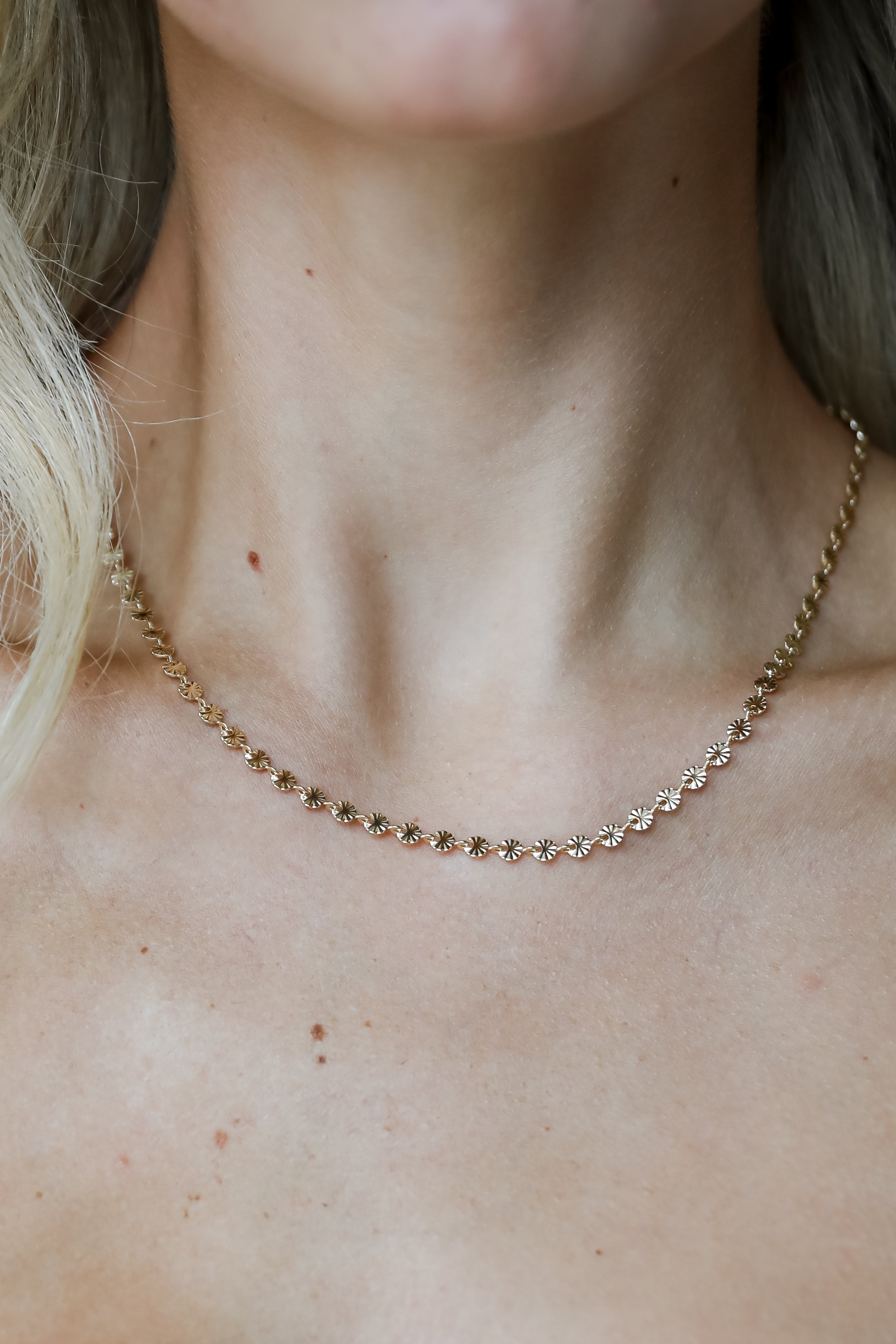FINAL SALE - Adeline Gold Chain Necklace