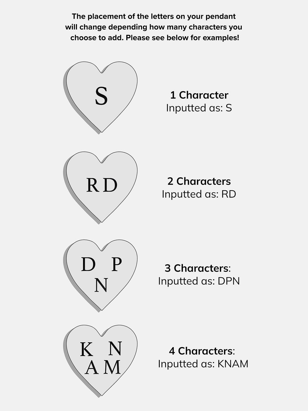 18K Gold Custom Bubble Heart Necklace - 18K Gold