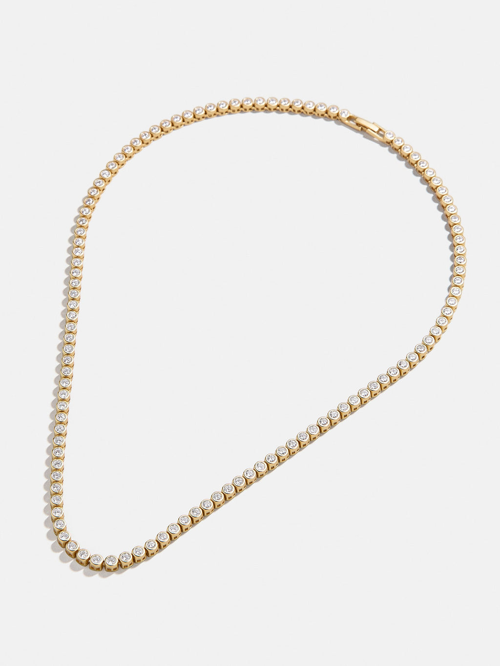 Amalie Bezel Tennis Necklace