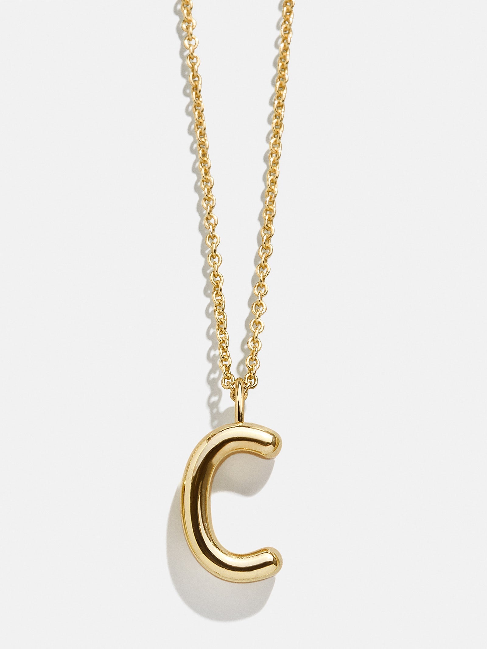 Classic 18K Gold Initial Necklace - 18K Gold