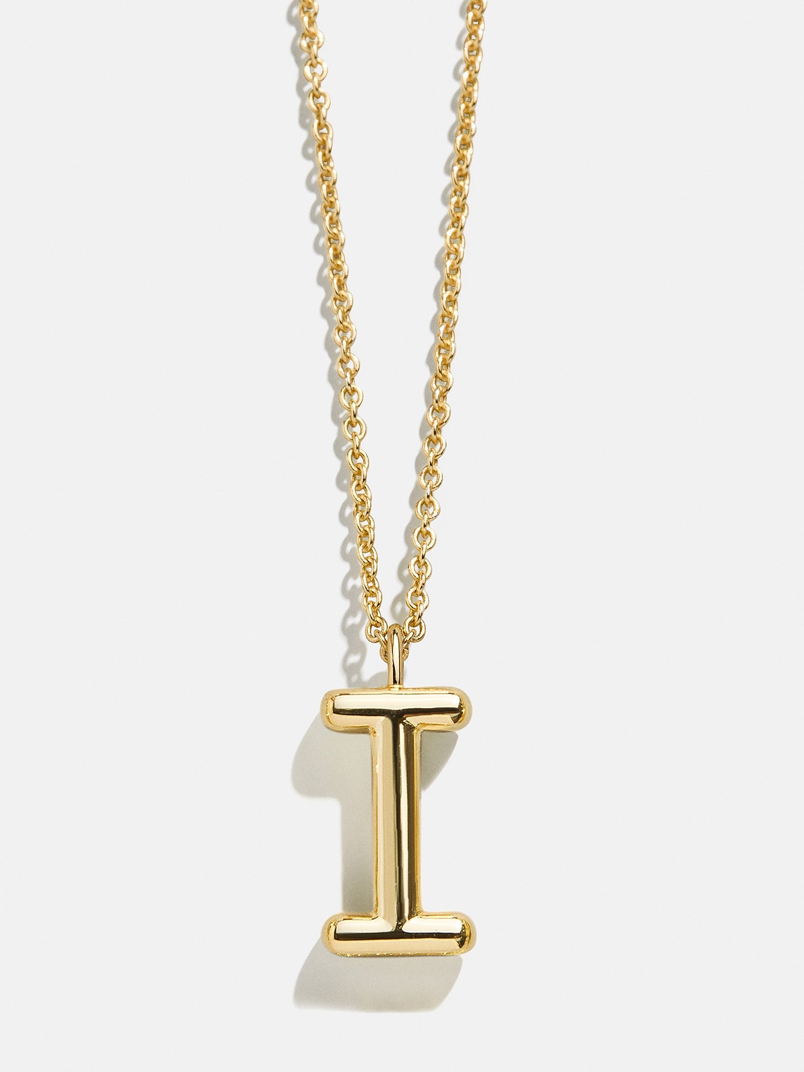 Classic 18K Gold Initial Necklace - 18K Gold