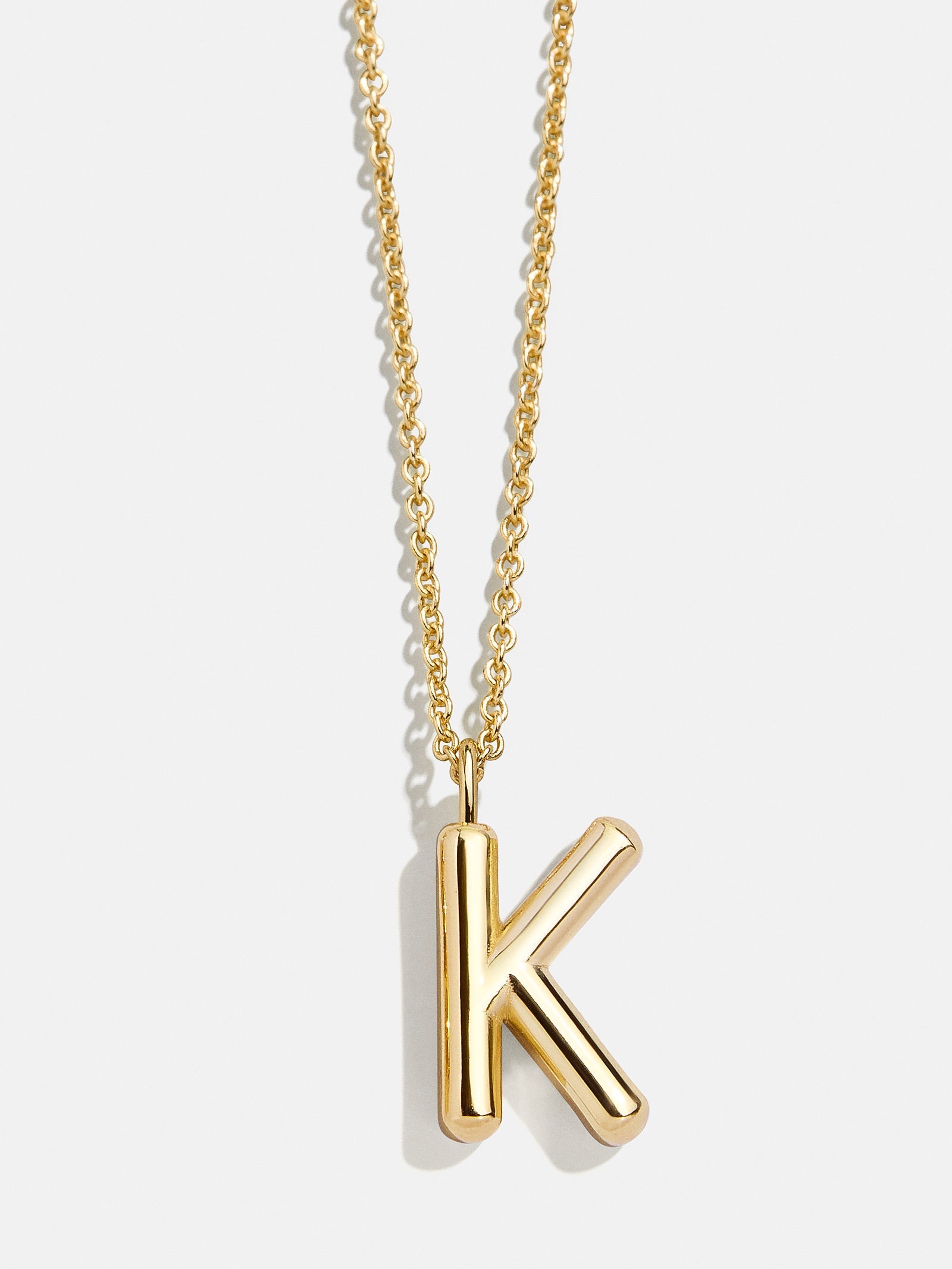 Classic 18K Gold Initial Necklace - 18K Gold