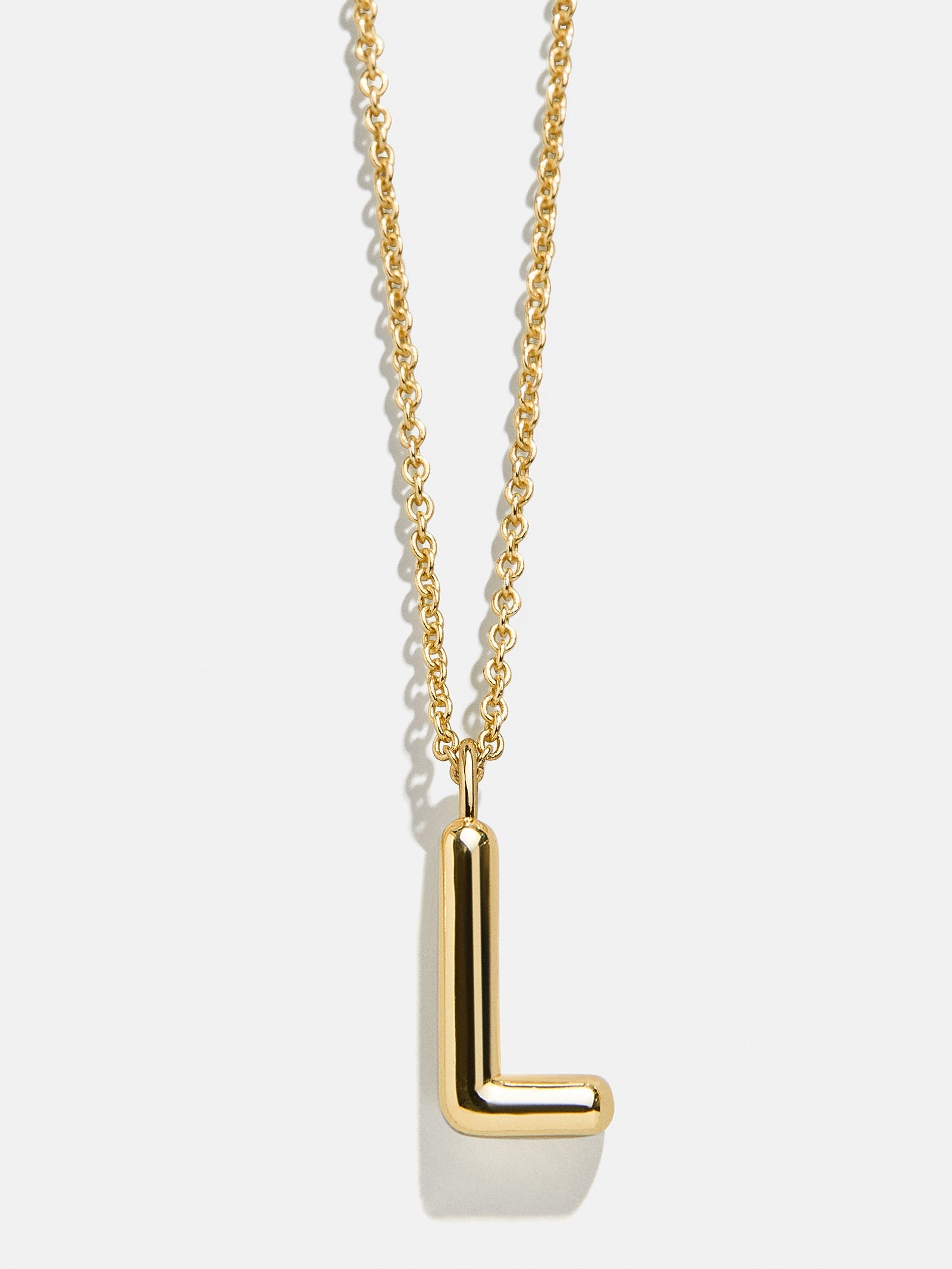 Classic 18K Gold Initial Necklace - 18K Gold
