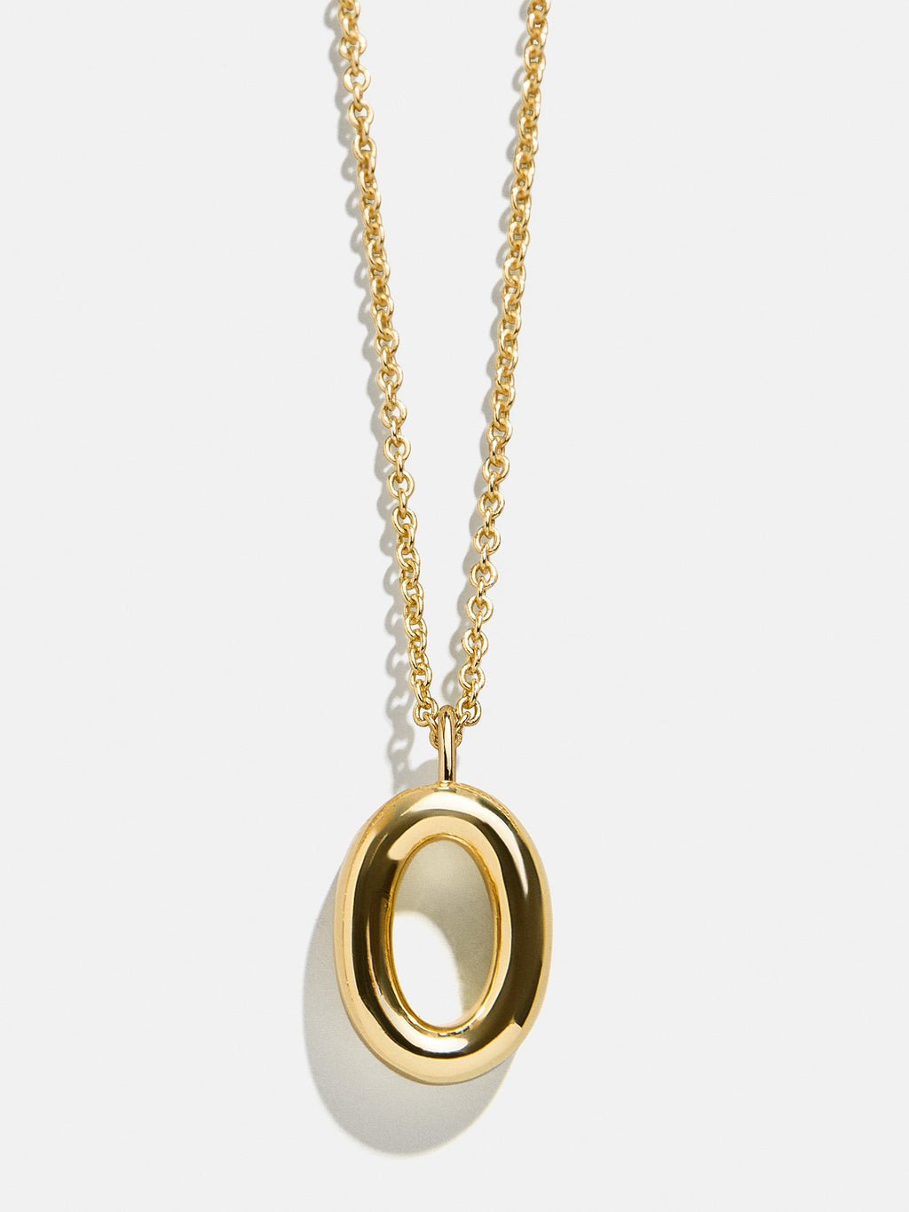 Classic 18K Gold Initial Necklace - 18K Gold