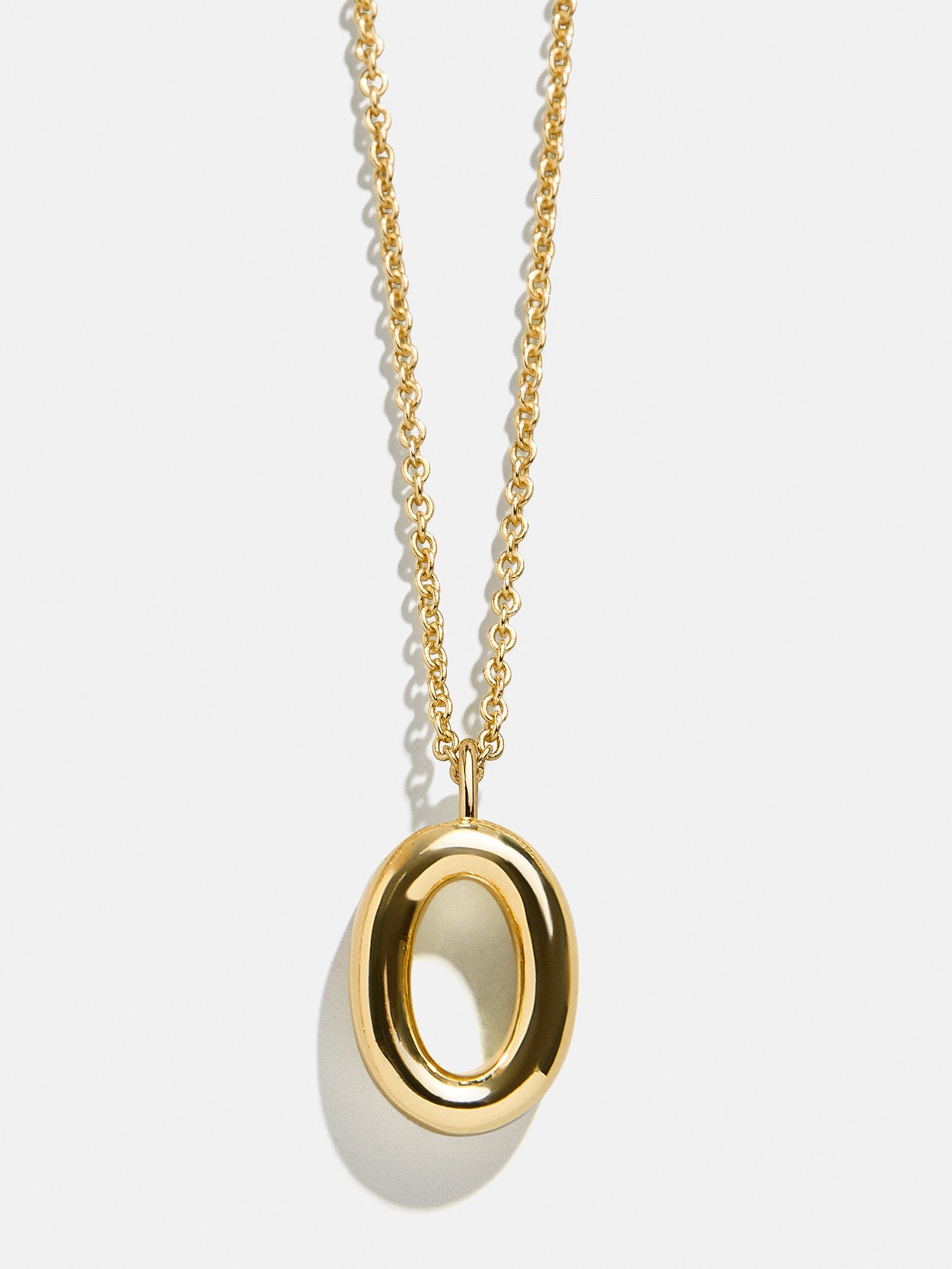 Classic 18K Gold Initial Necklace - 18K Gold