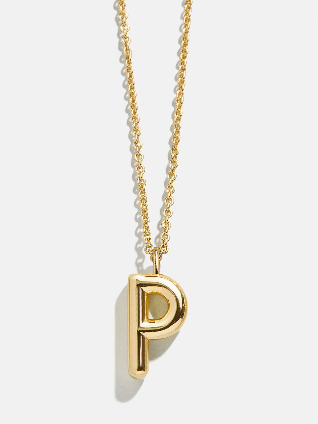 Classic 18K Gold Initial Necklace - 18K Gold