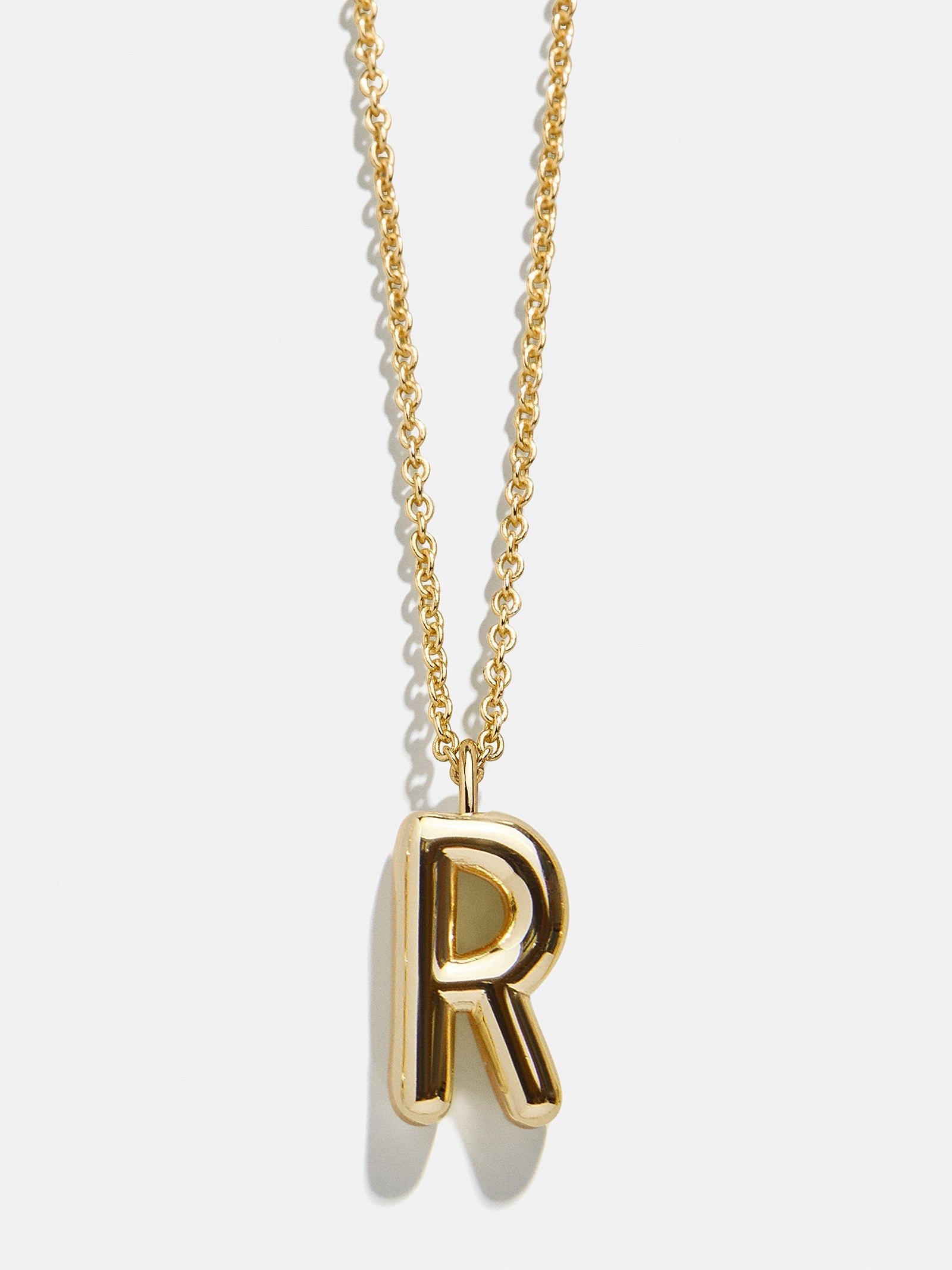 Classic 18K Gold Initial Necklace - 18K Gold