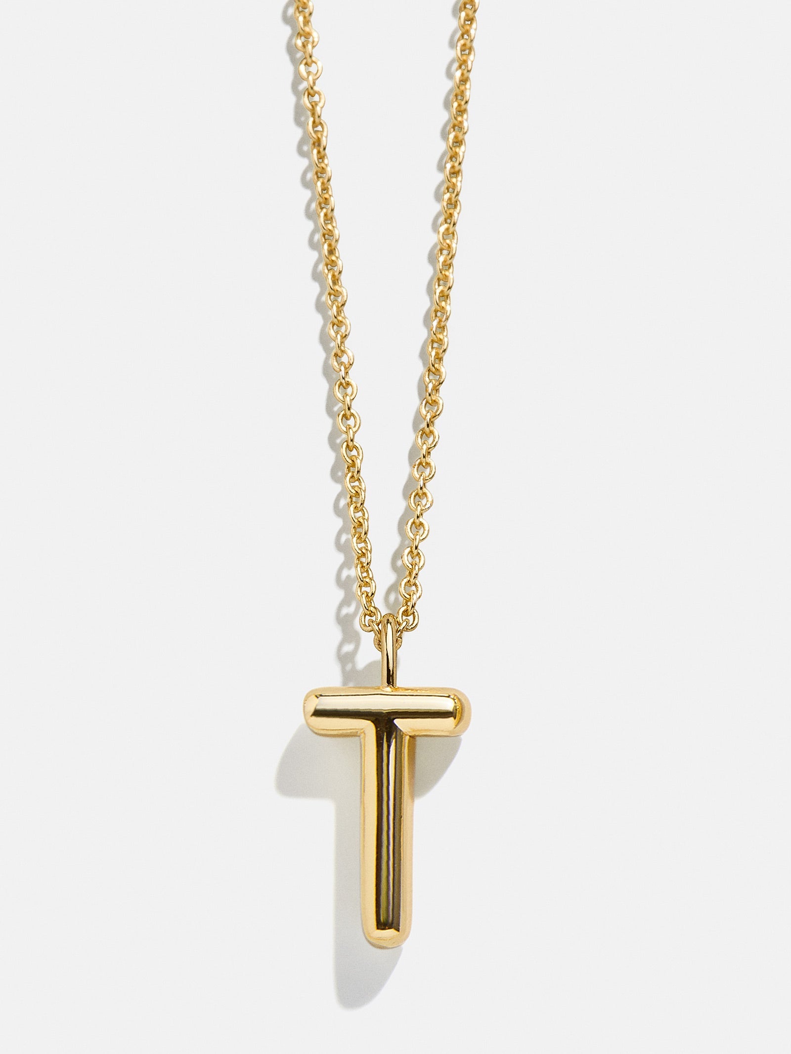 Classic 18K Gold Initial Necklace - 18K Gold