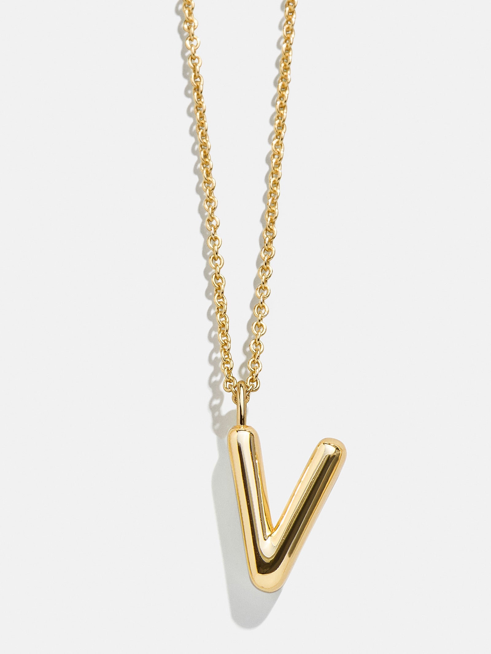 Classic 18K Gold Initial Necklace - 18K Gold