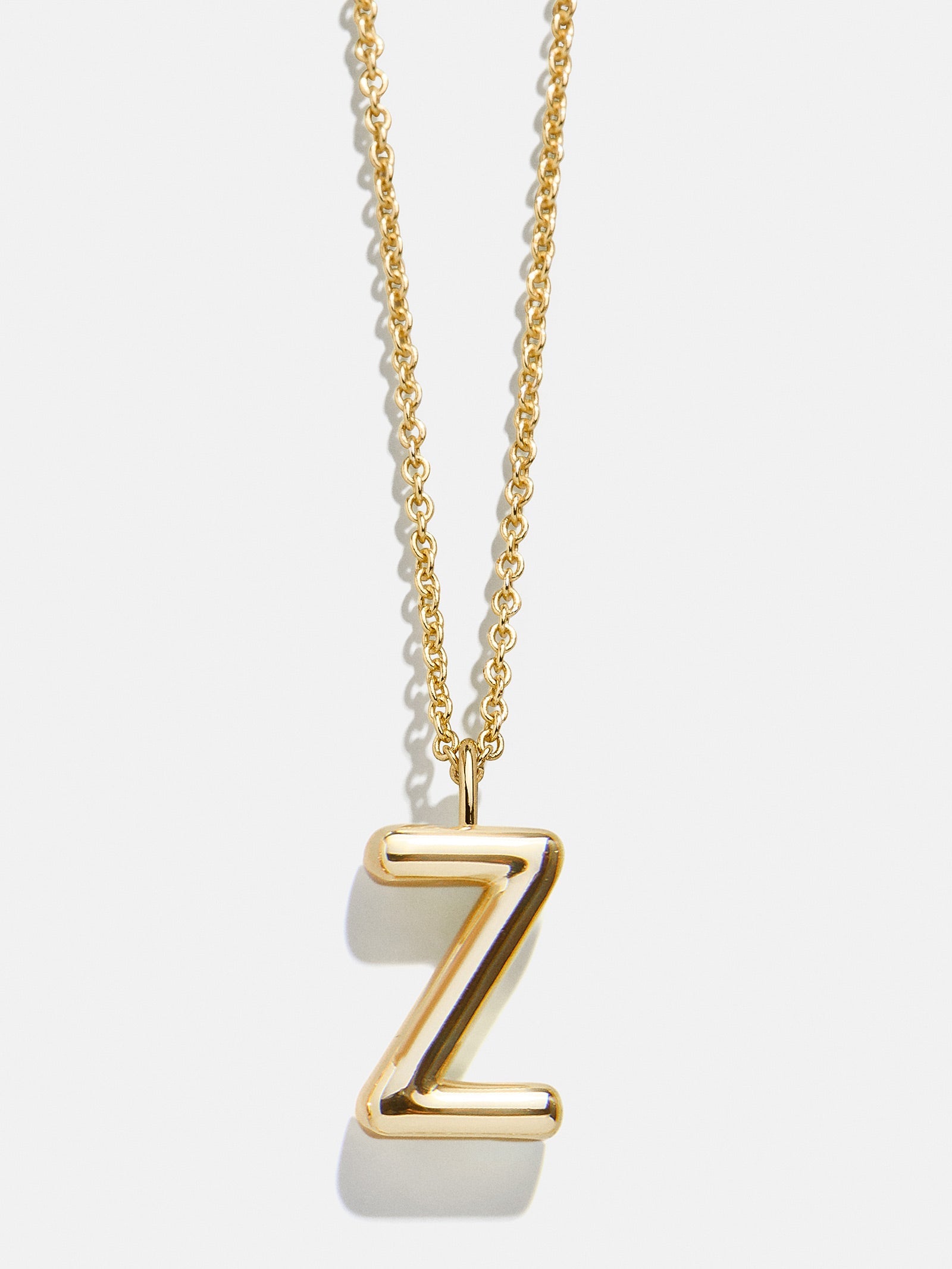 Classic 18K Gold Initial Necklace - 18K Gold