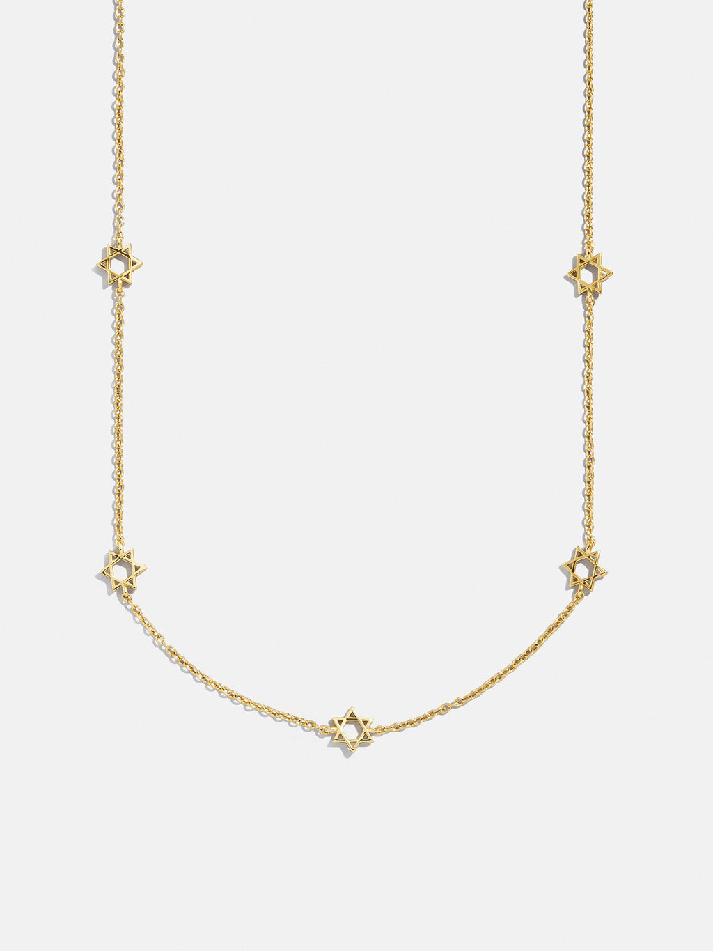 18K Gold Star of David Necklace - Star of David