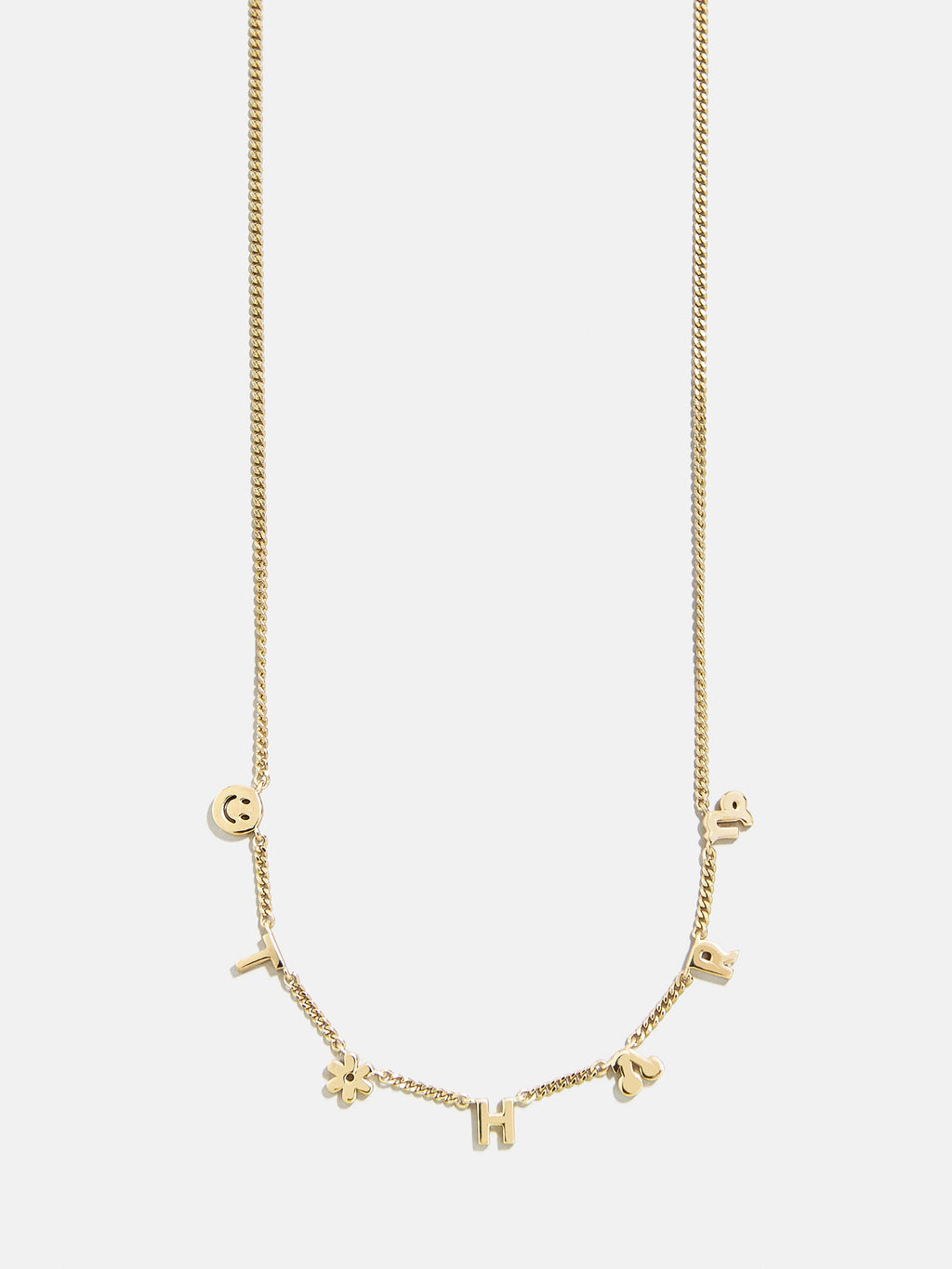 Mini 18K Gold Custom Icon Necklace - 18K Gold