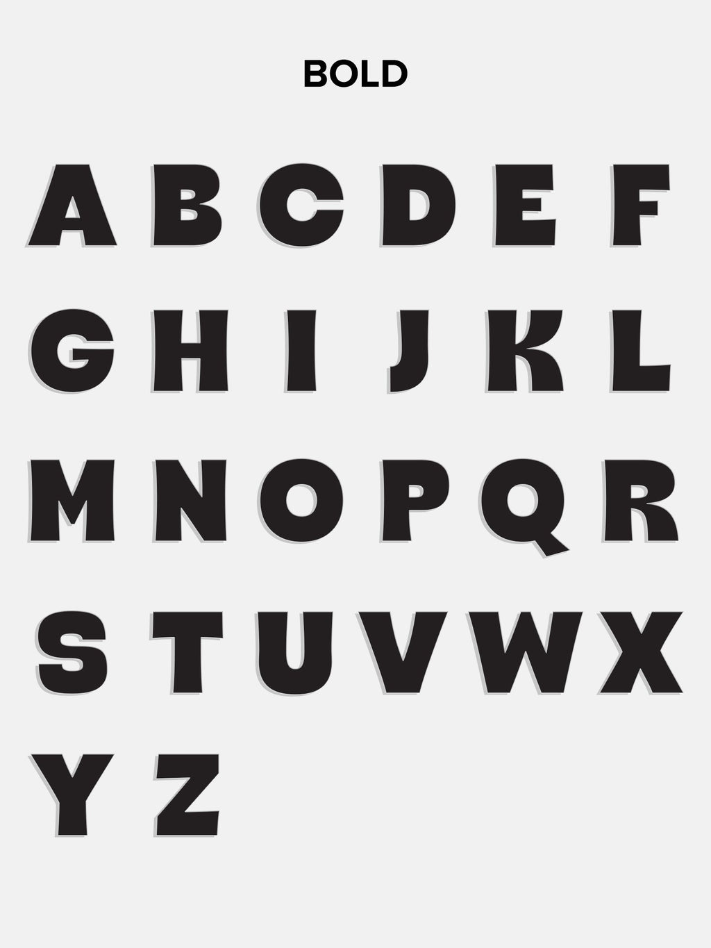 18K Gold Custom Nameplate Necklace - Bold