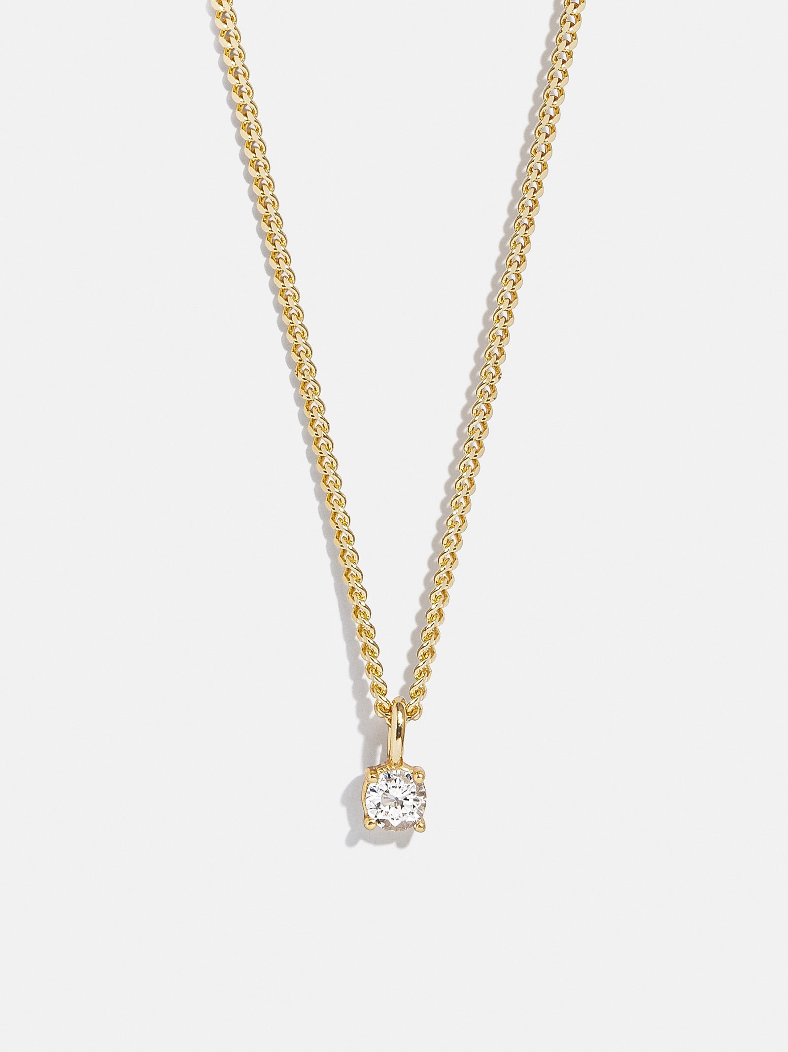 Victoria 18K Gold Necklace - Gold/Pavé