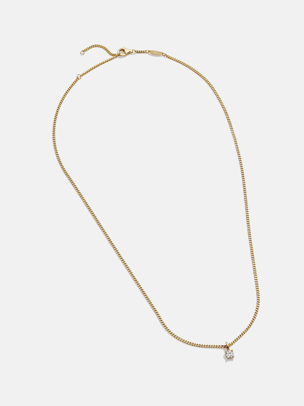 Victoria 18K Gold Necklace - Gold/Pavé