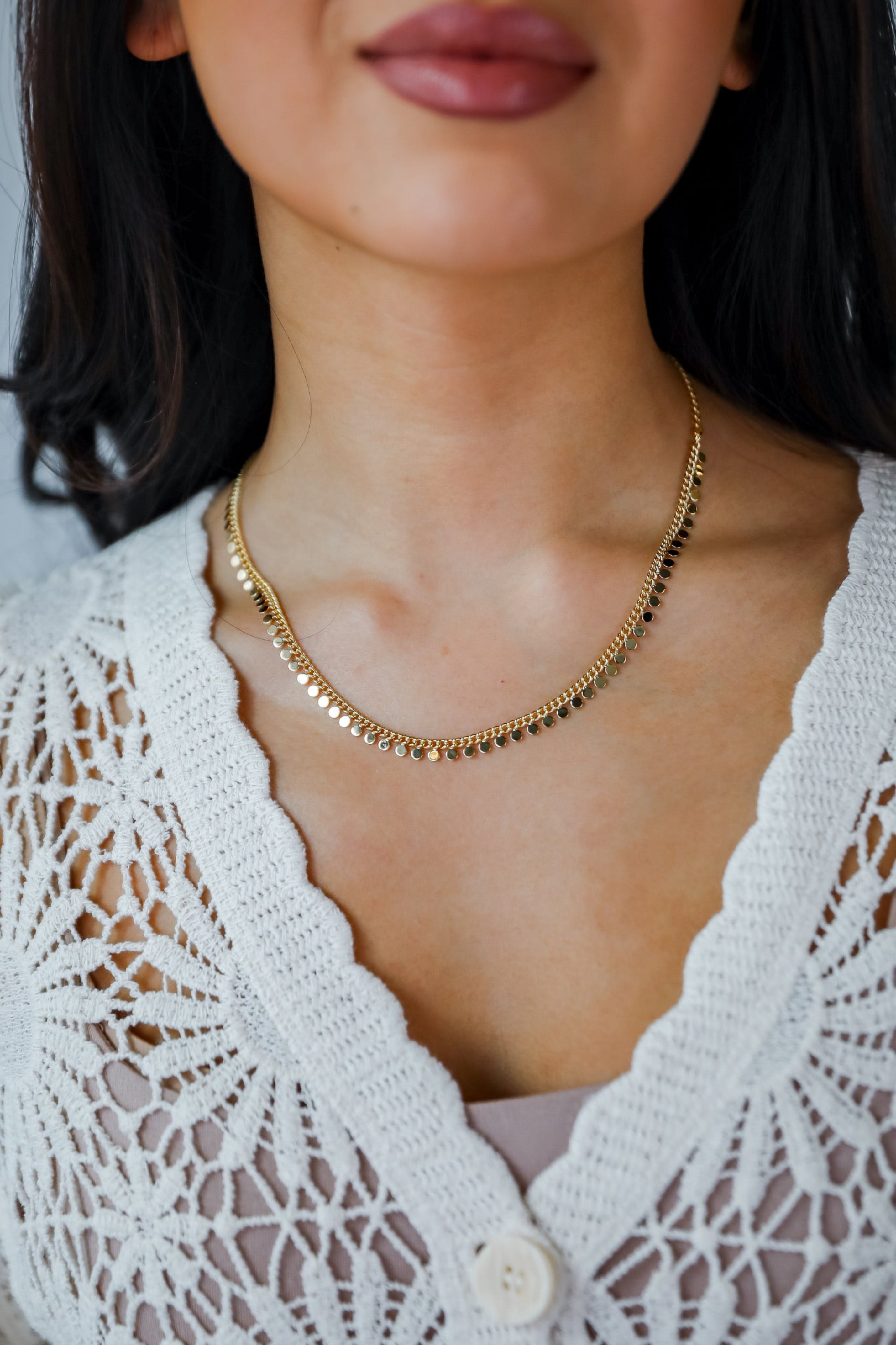 Hannah Gold Chain Necklace