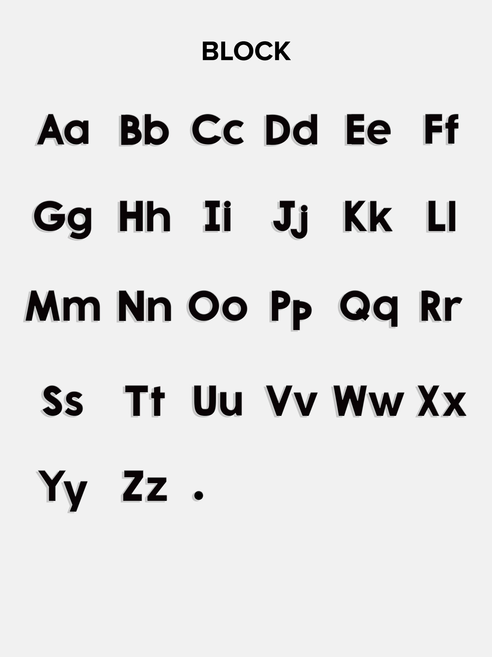 18K Gold Custom Nameplate Necklace - Block