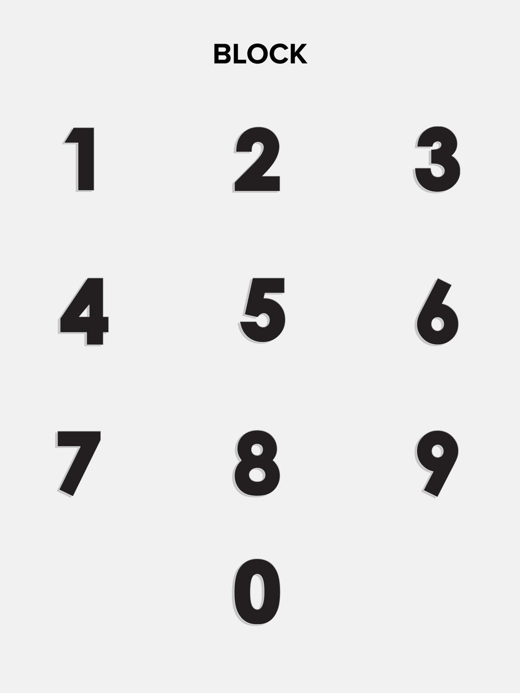 18K Gold Pavé Custom Number Necklace - 18K Gold. Pavé Cubic Zirconia Stones