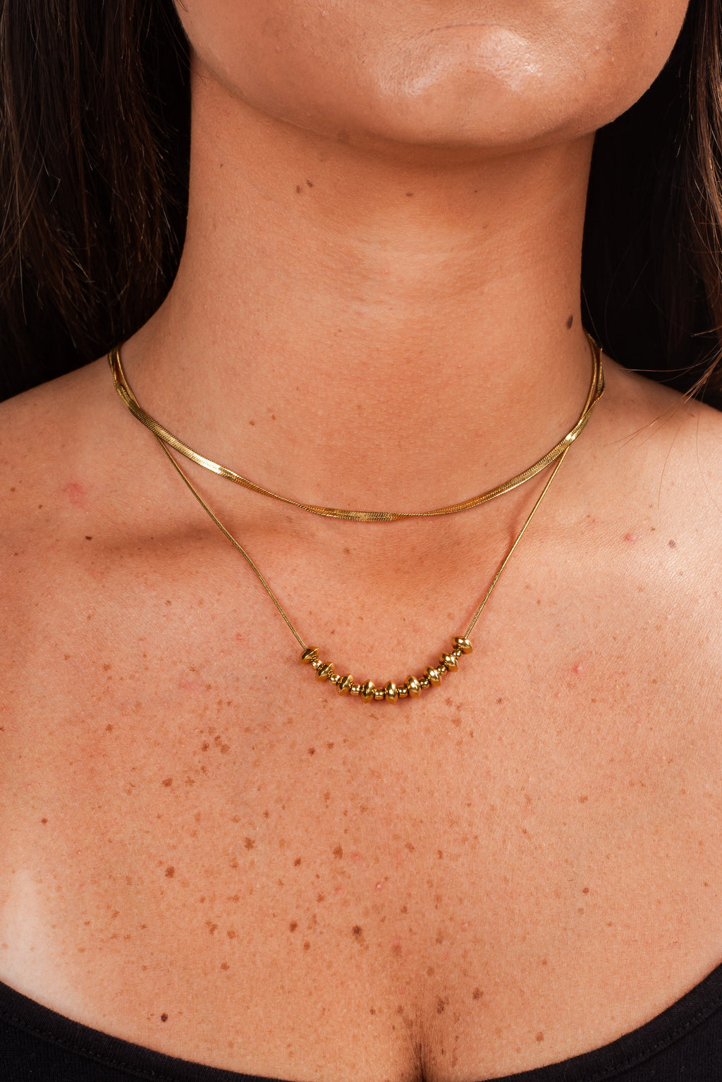 Piper Gold Layered Necklace