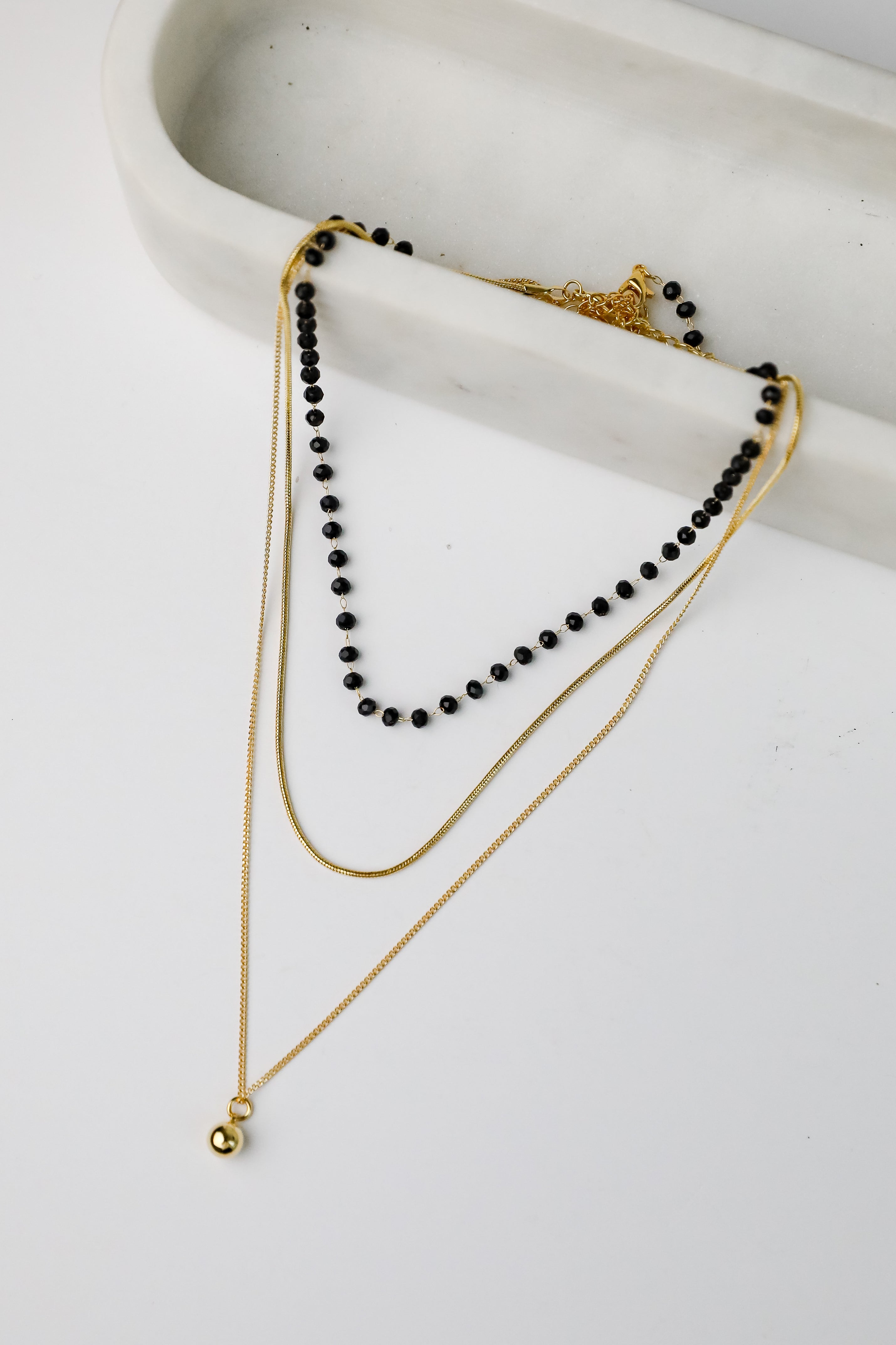 FINAL SALE - Reagan Layered Chain Necklace