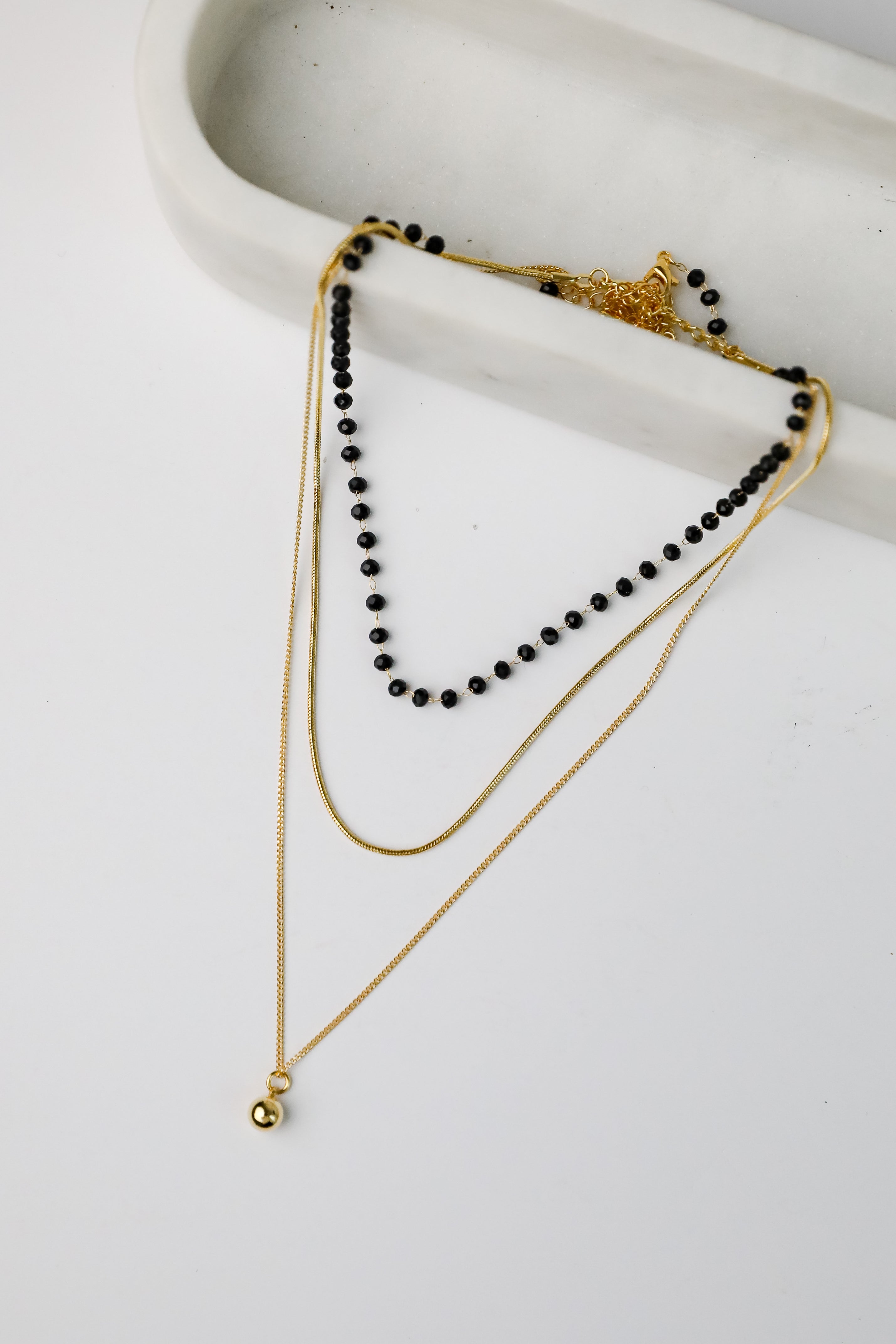 FINAL SALE - Reagan Layered Chain Necklace