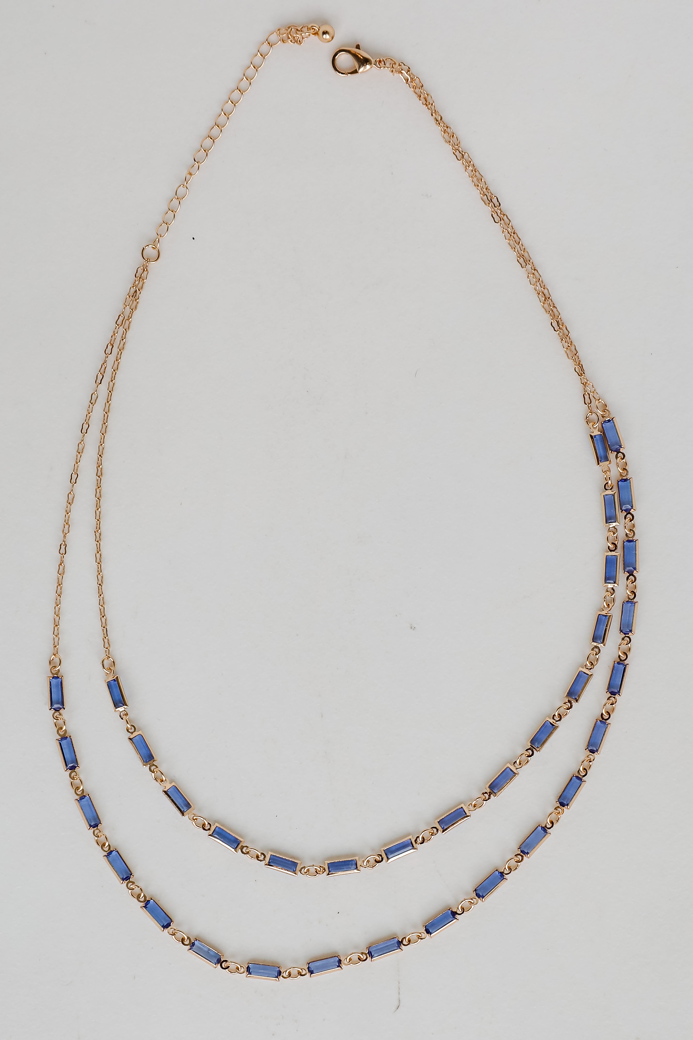 FINAL SALE - Kennedy Gemstone Layered Necklace
