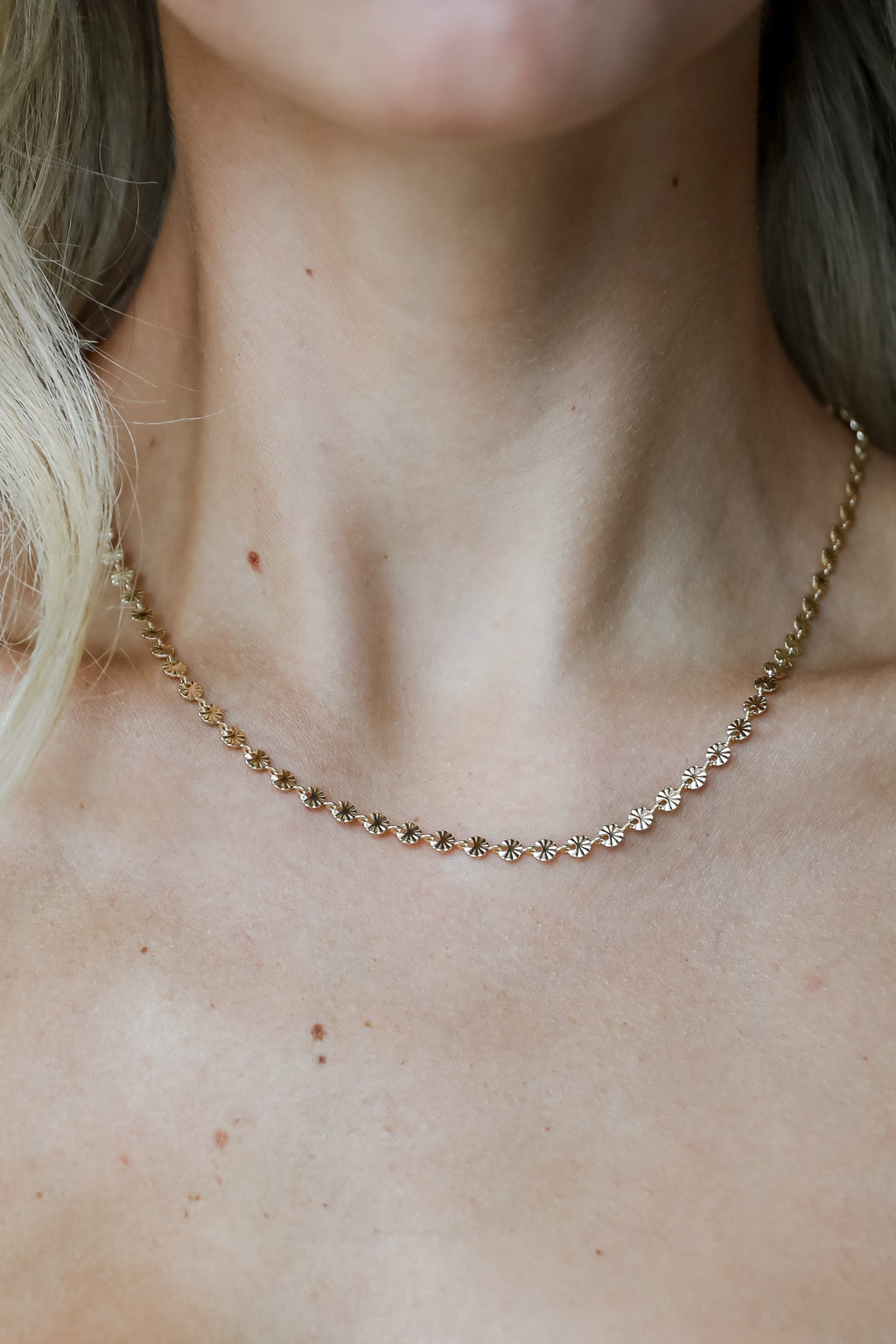 FINAL SALE - Adeline Gold Chain Necklace