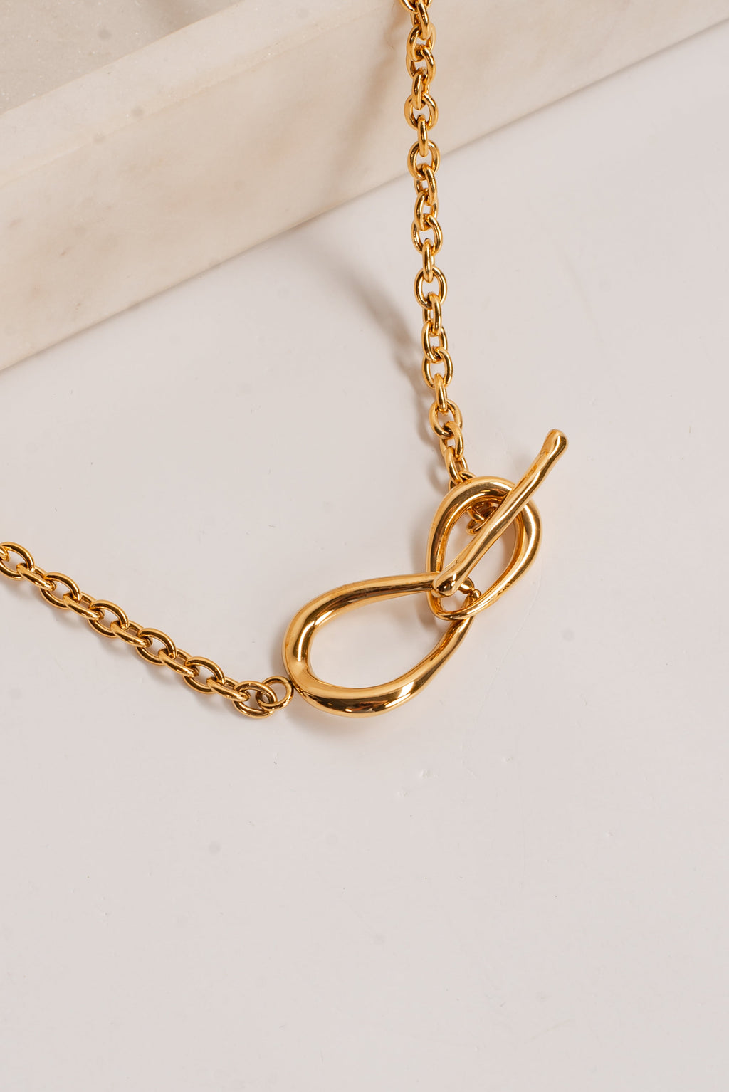 Maggie Gold Chain Necklace