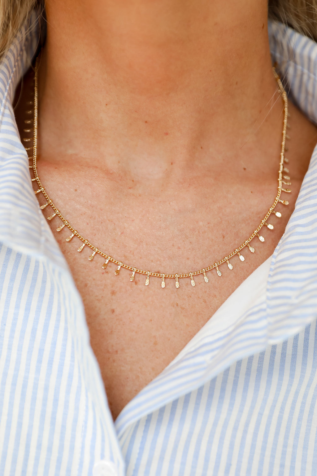 FINAL SALE - Kennedy Gold Necklace