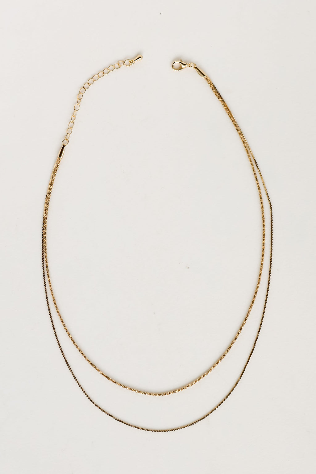 FINAL SALE - Parker Gold Layered Chain Necklace