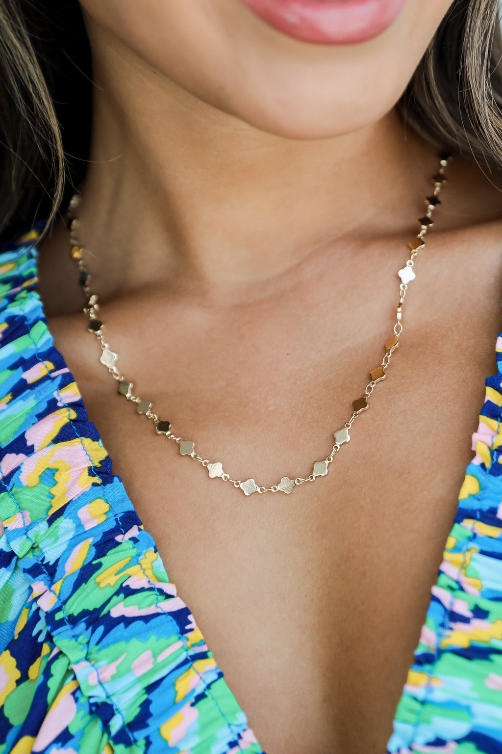 FINAL SALE - Victoria Gold Chain Necklace