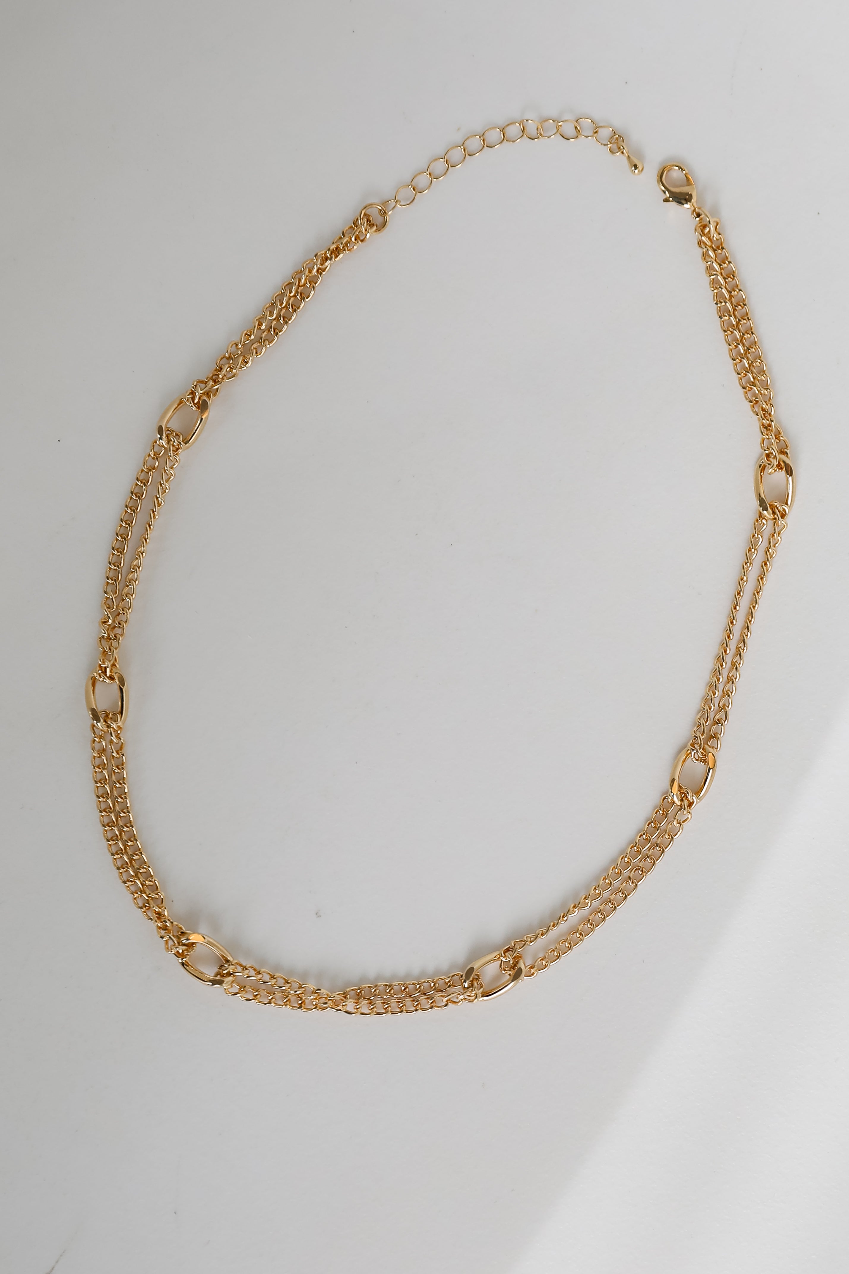 FINAL SALE - Kiley Gold Chain Necklace