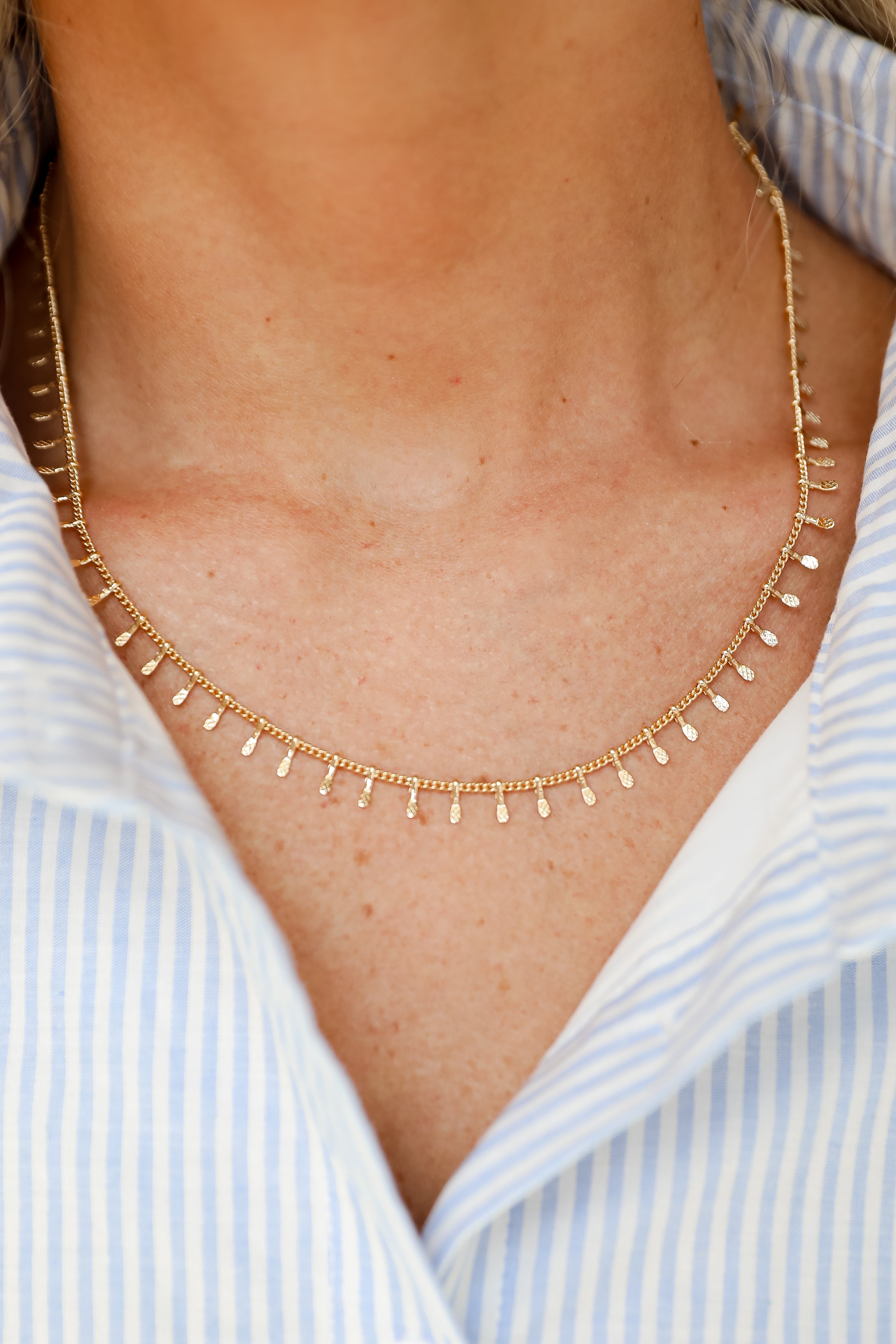 FINAL SALE - Kennedy Gold Necklace