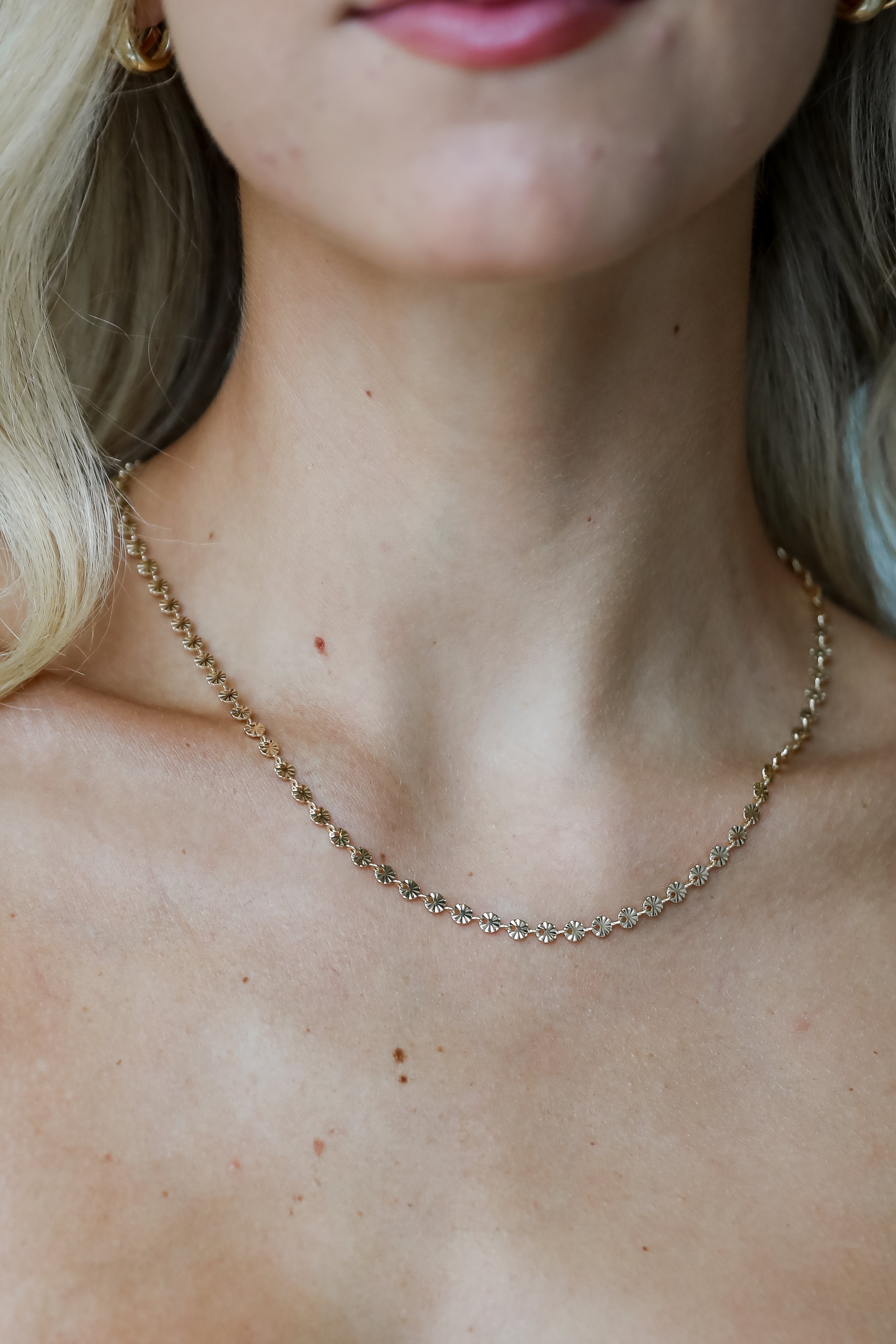 FINAL SALE - Adeline Gold Chain Necklace