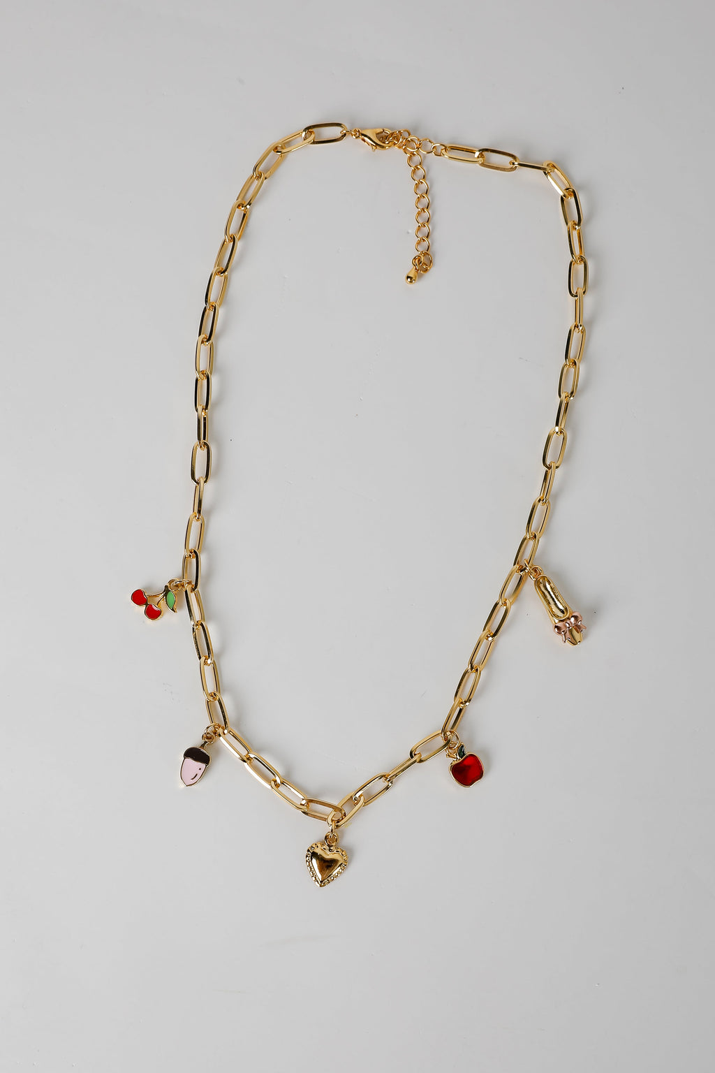 Emily Gold Charm Necklace