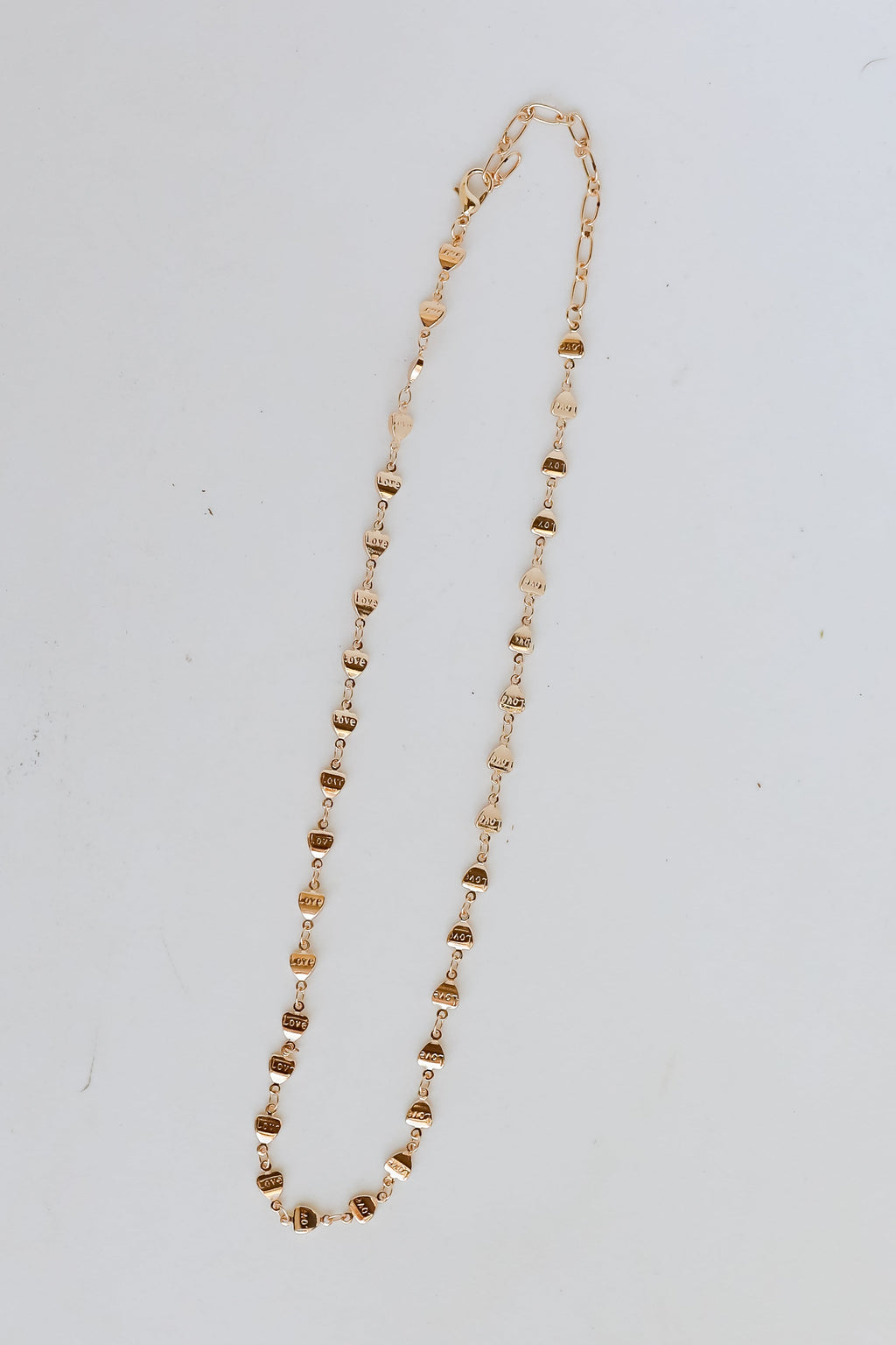 FINAL SALE - Aria Gold Heart Chain Necklace