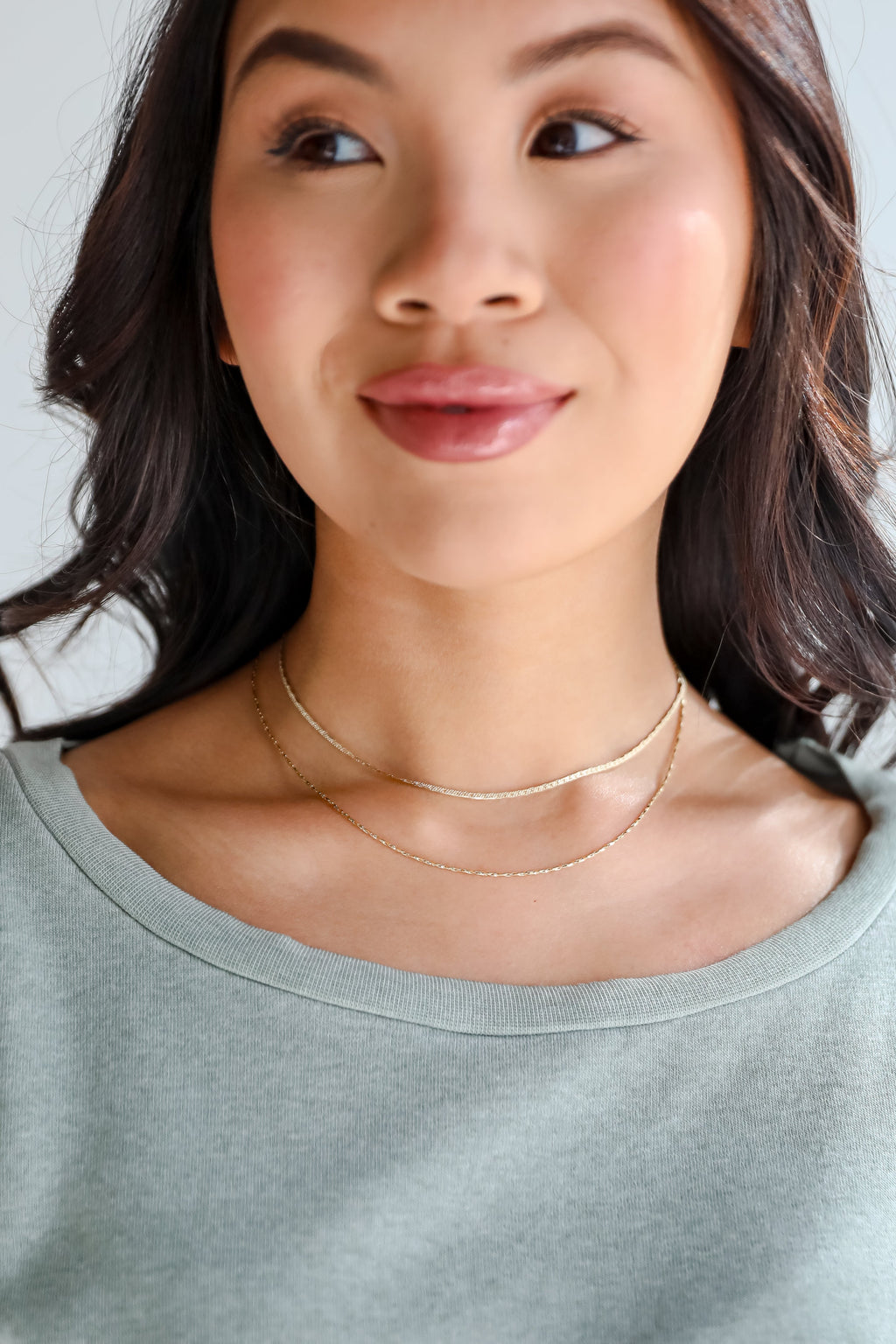 Hadley Gold Layered Chain Necklace