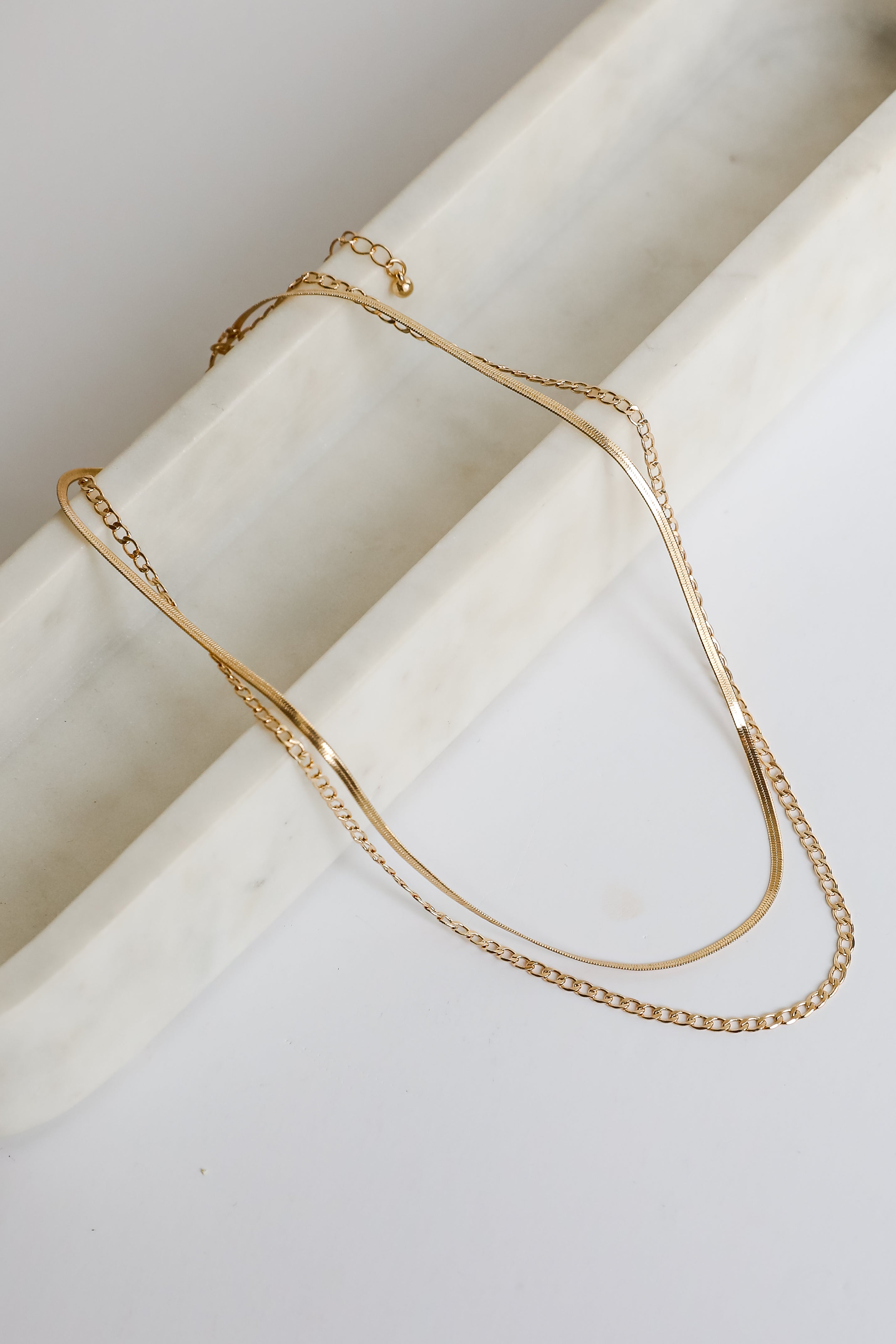 Lexi Gold Layered Chain Necklace