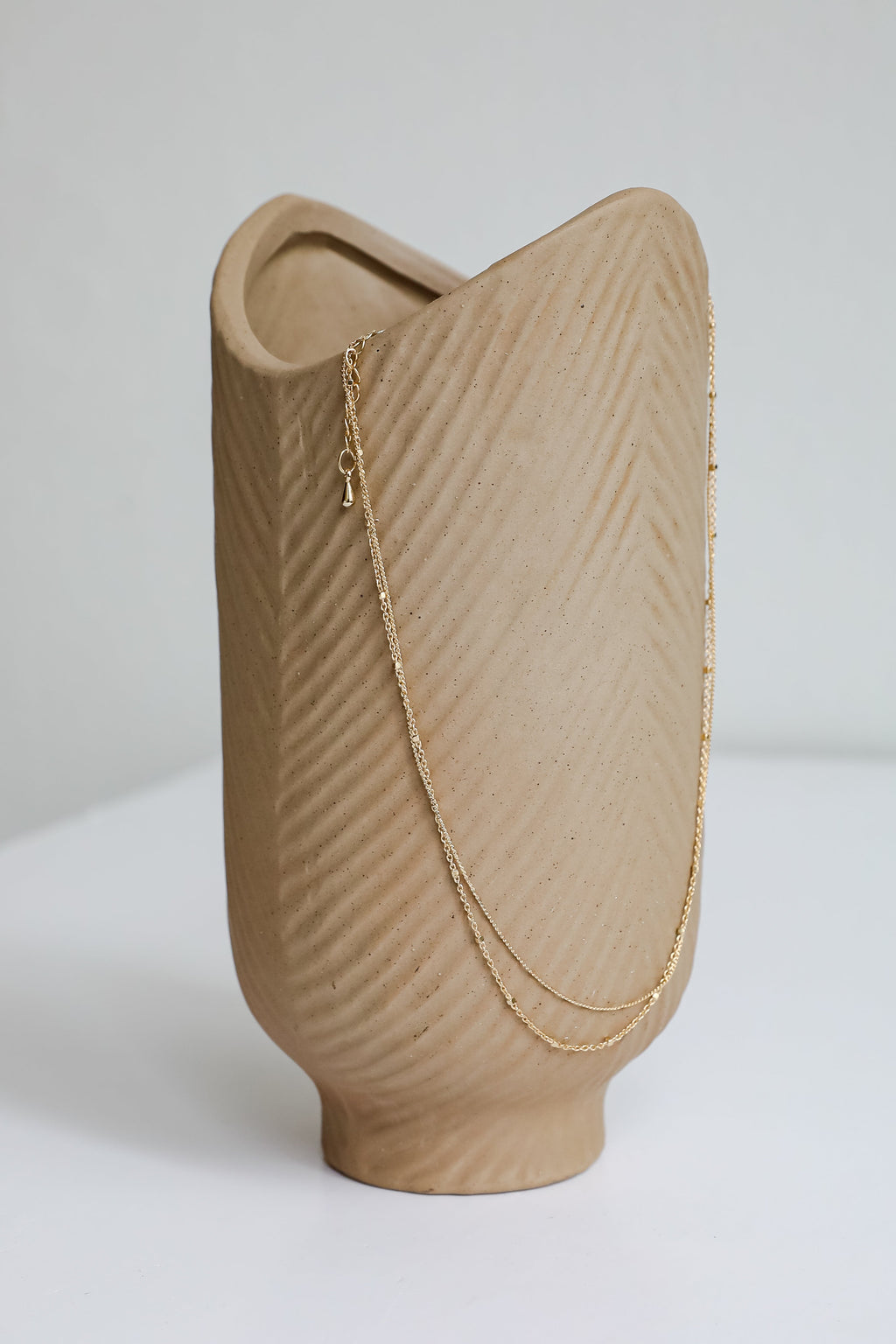 Nova Gold Layered Chain Necklace