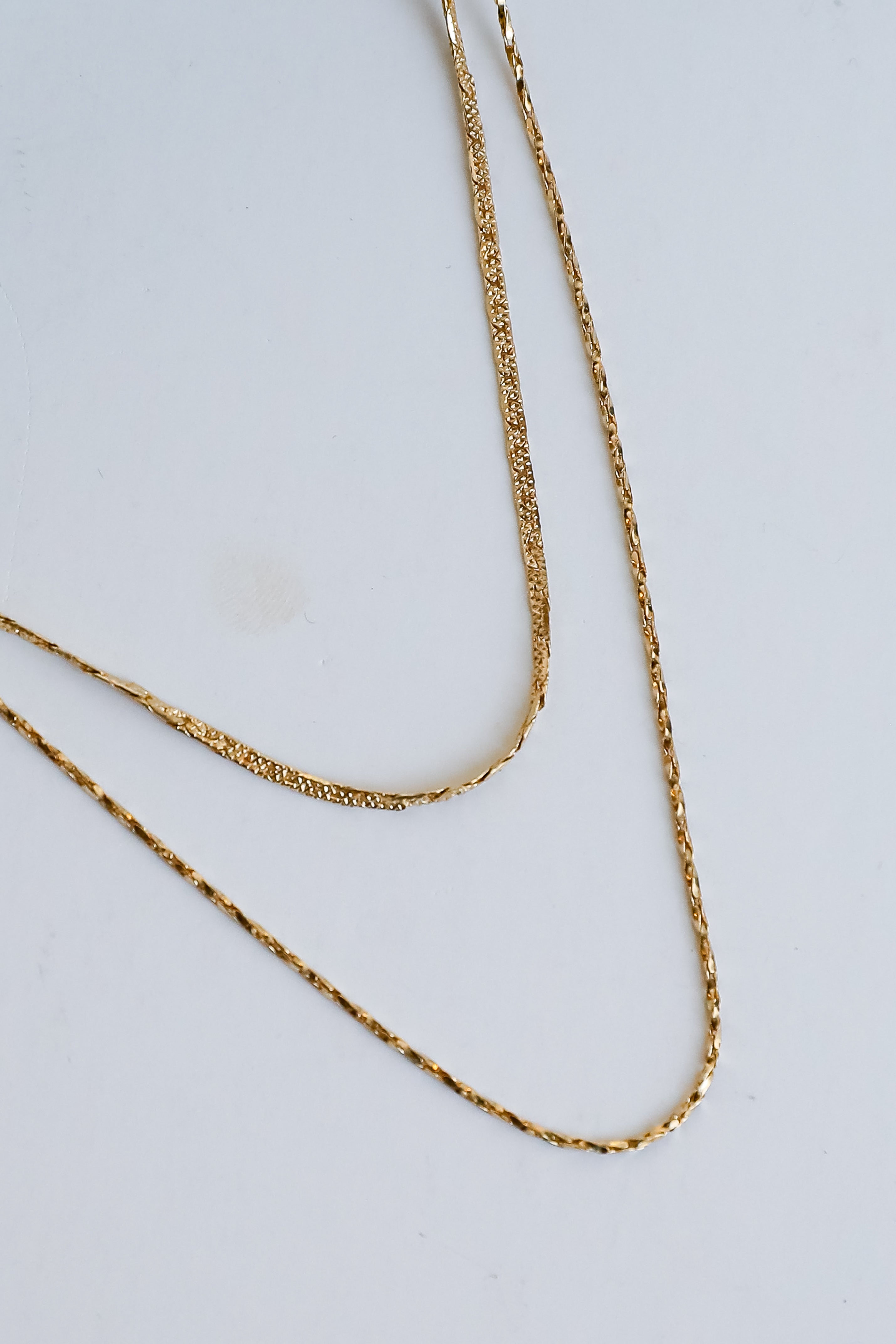 Hadley Gold Layered Chain Necklace