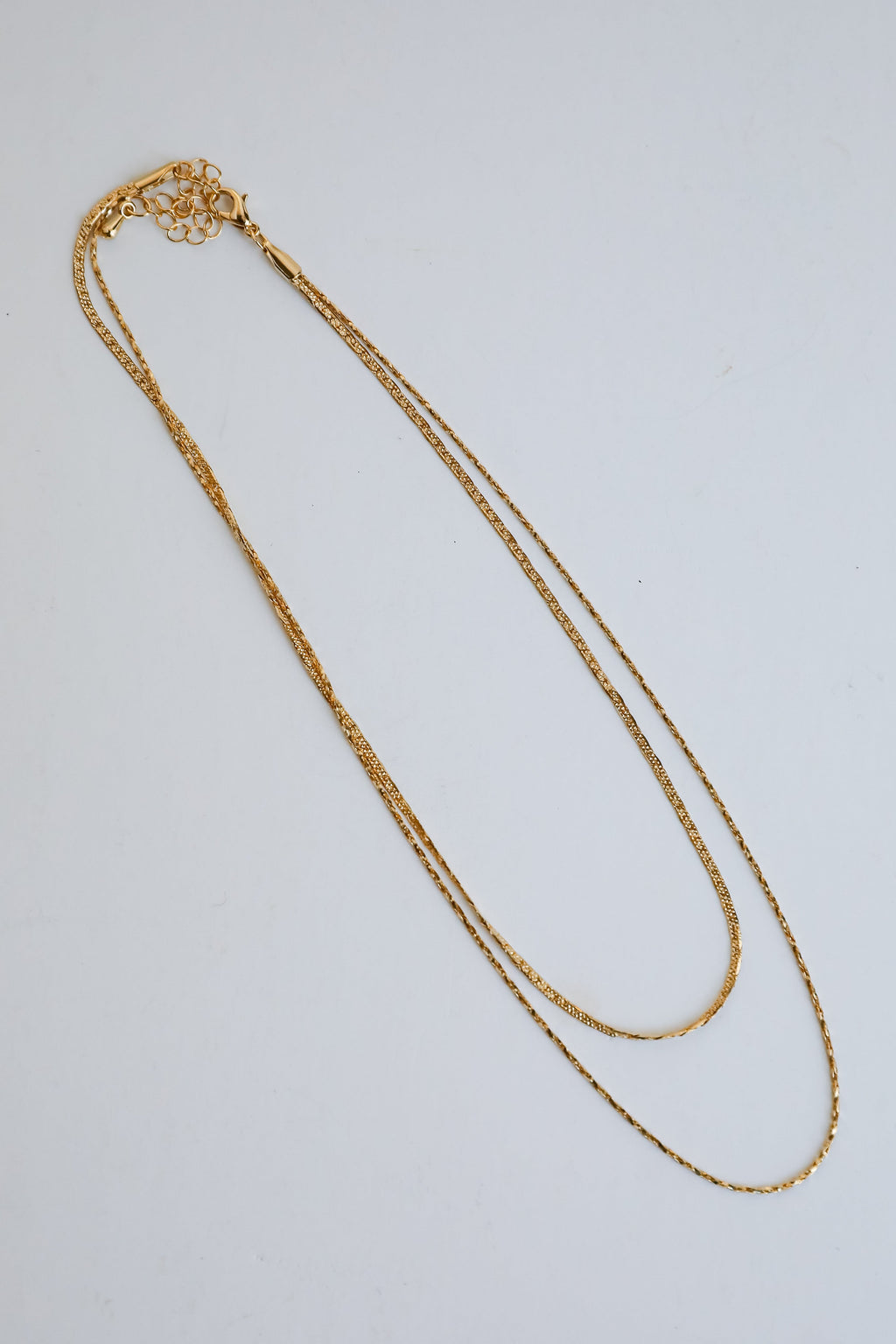 Hadley Gold Layered Chain Necklace