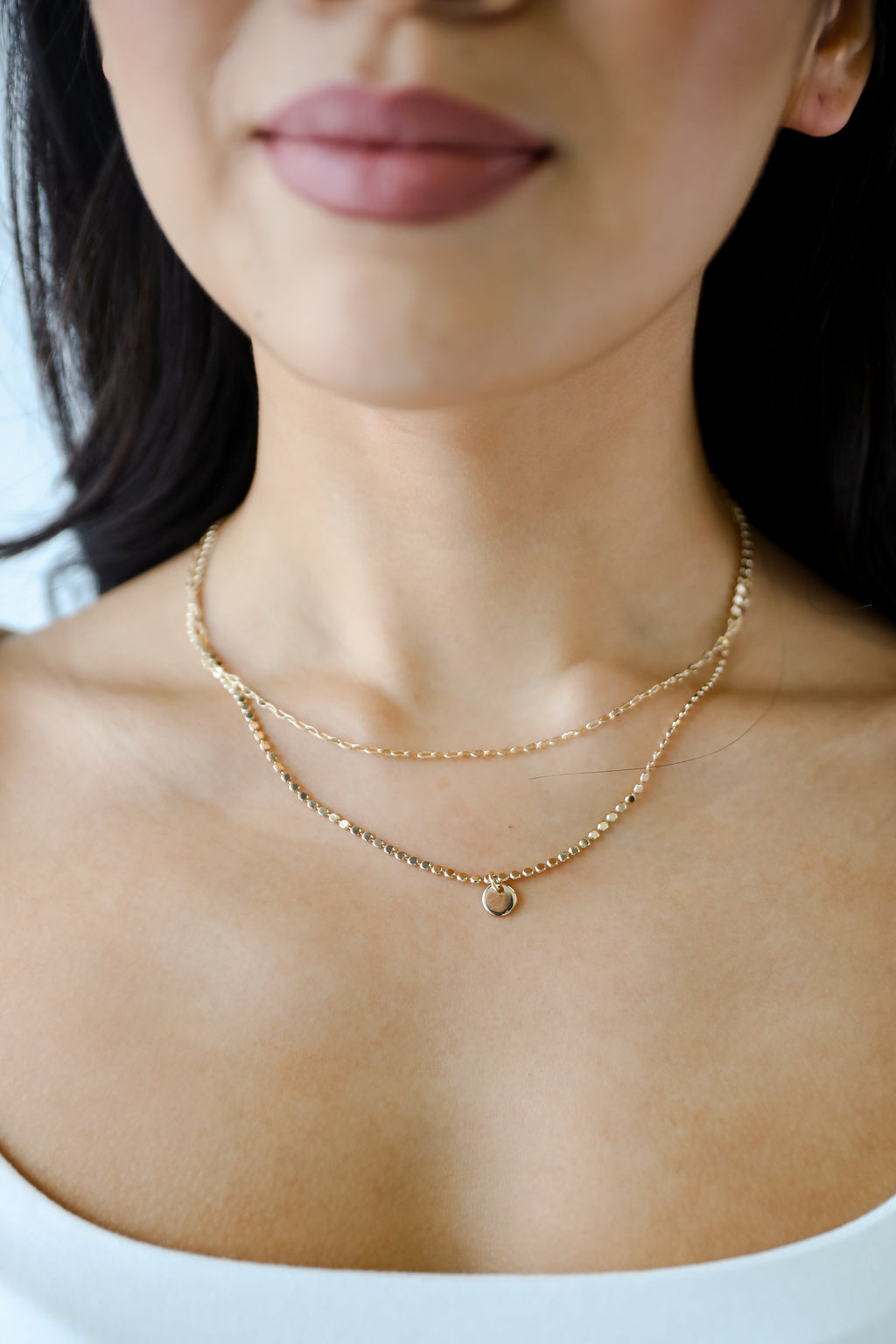 FINAL SALE - Brooke Gold Layered Chain Necklace