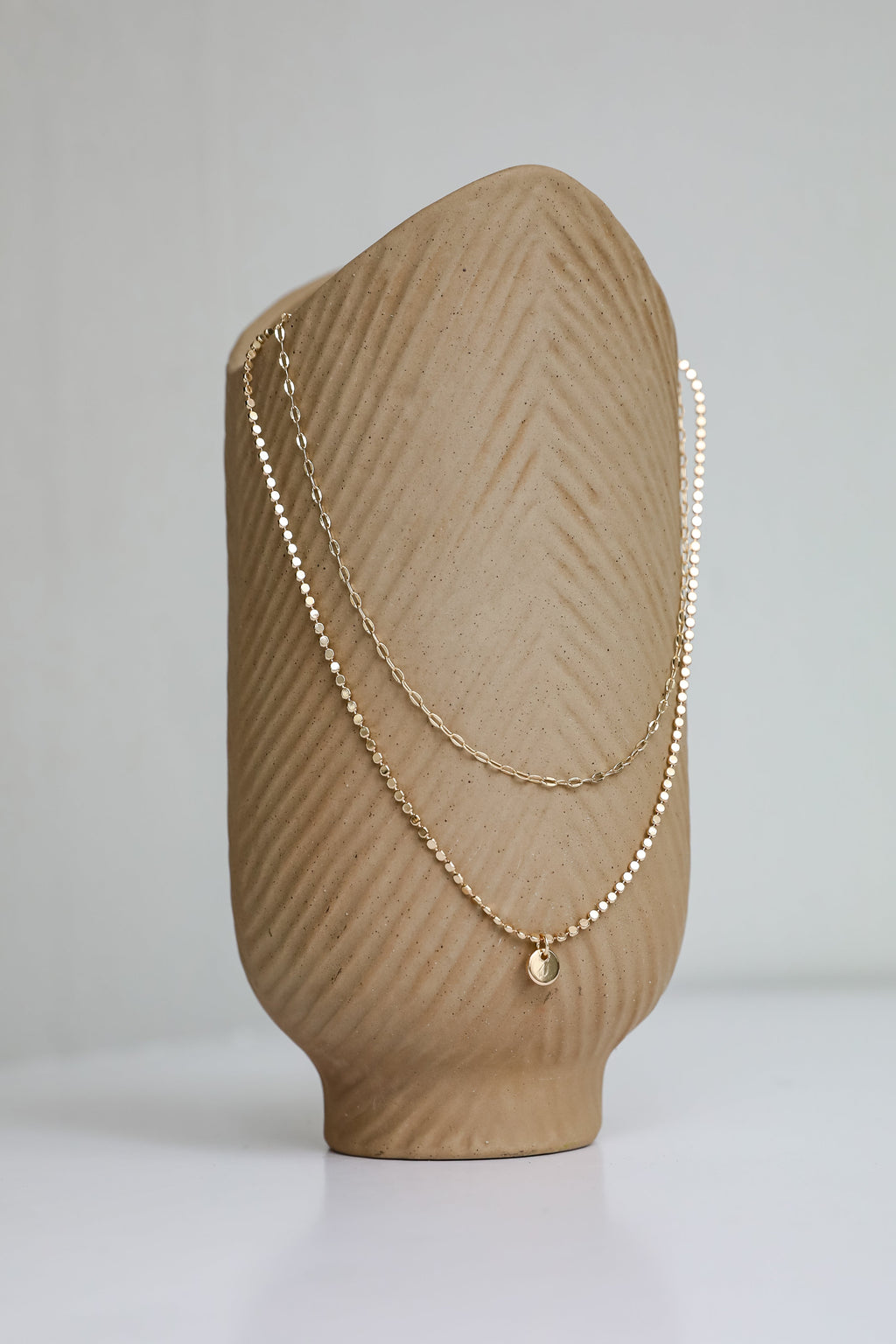 FINAL SALE - Brooke Gold Layered Chain Necklace