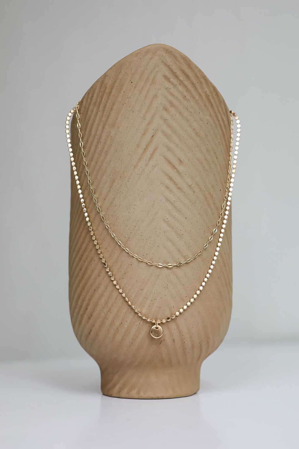FINAL SALE - Brooke Gold Layered Chain Necklace