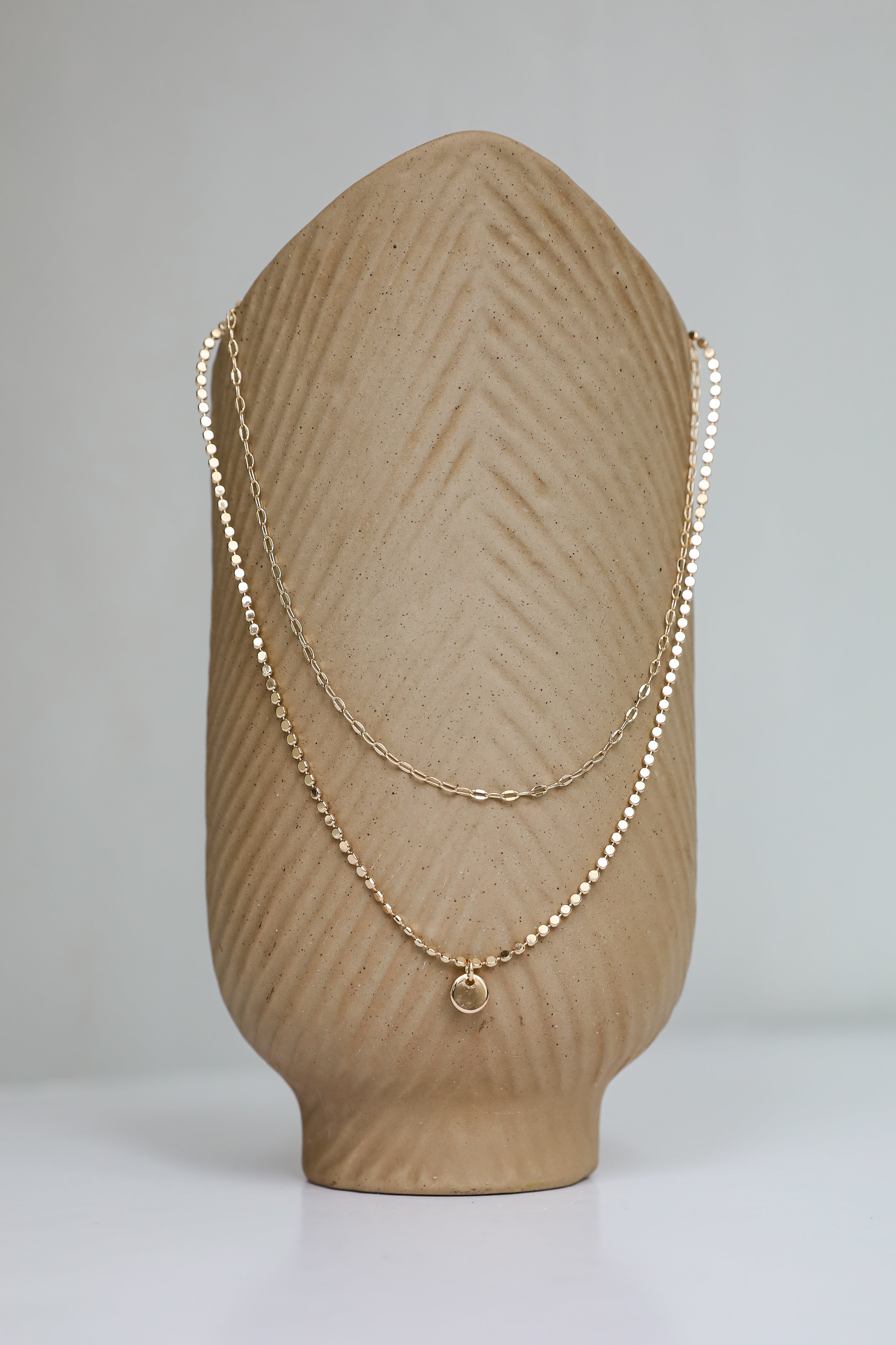 FINAL SALE - Brooke Gold Layered Chain Necklace