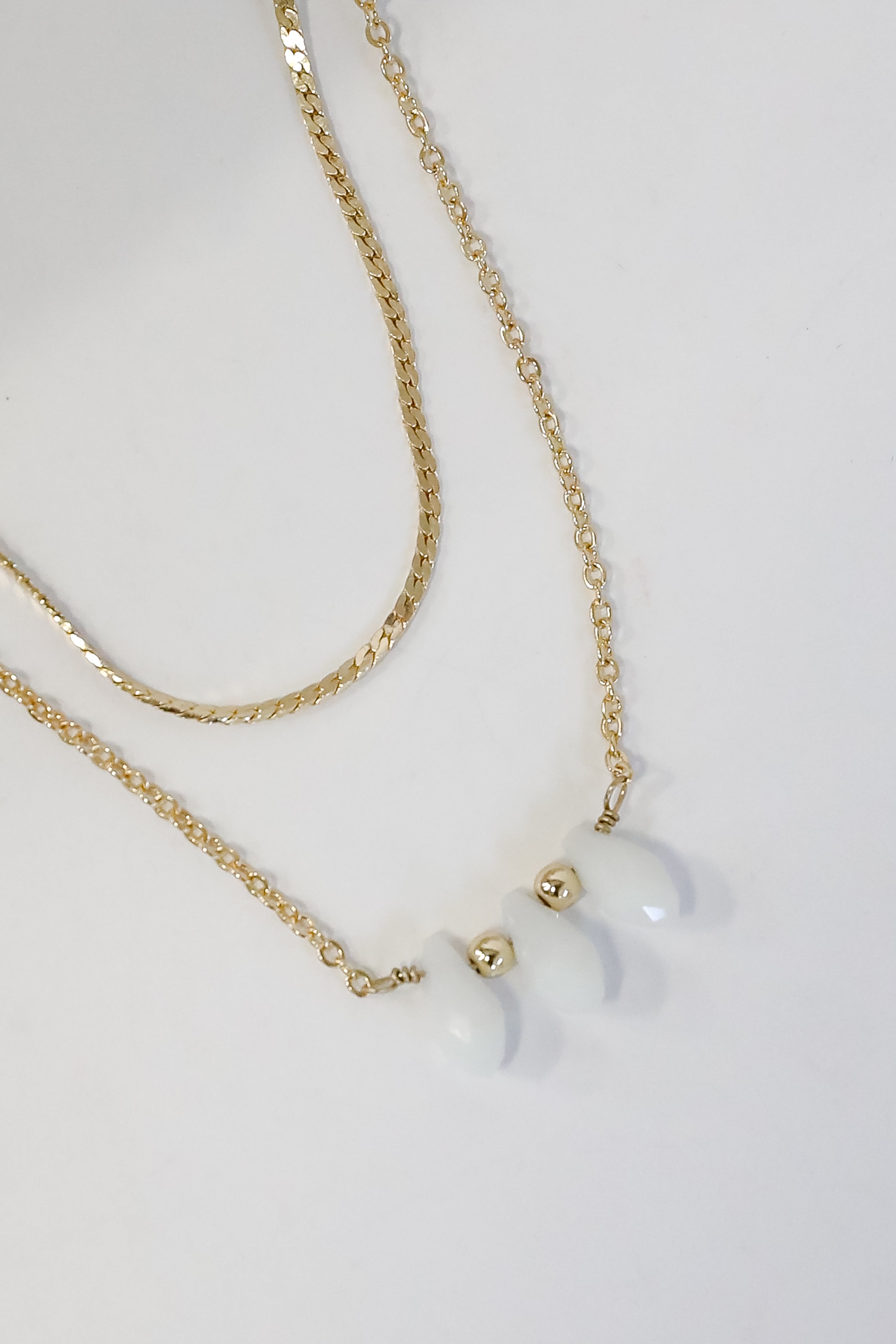 Annabelle Gold Layered Chain Necklace