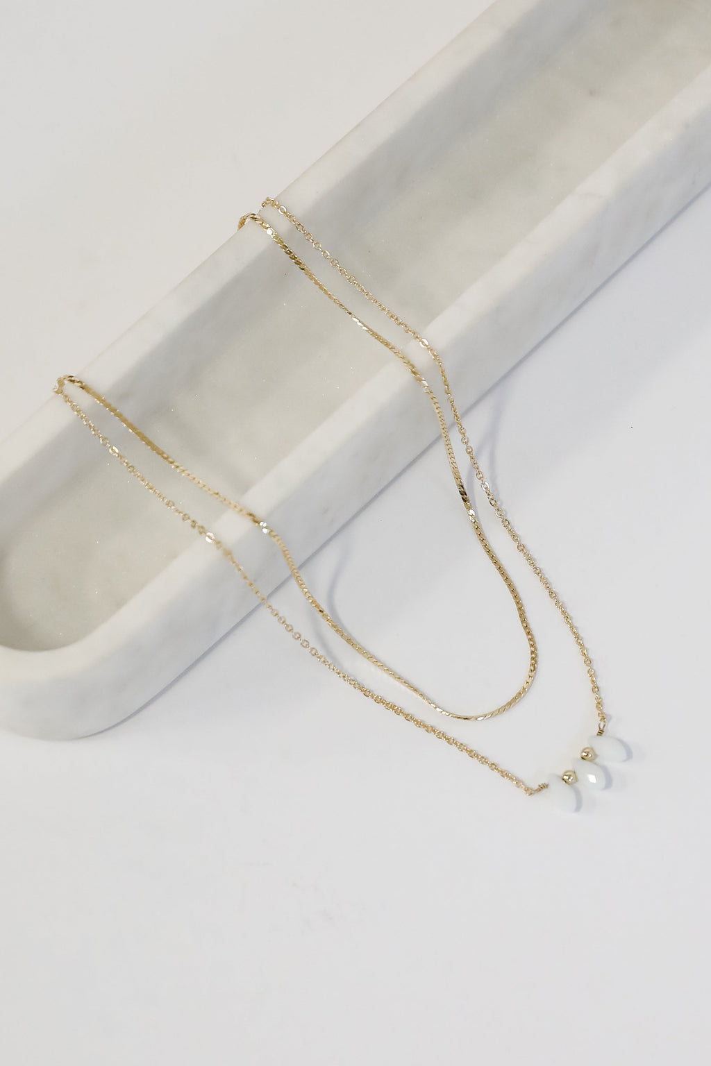 Annabelle Gold Layered Chain Necklace